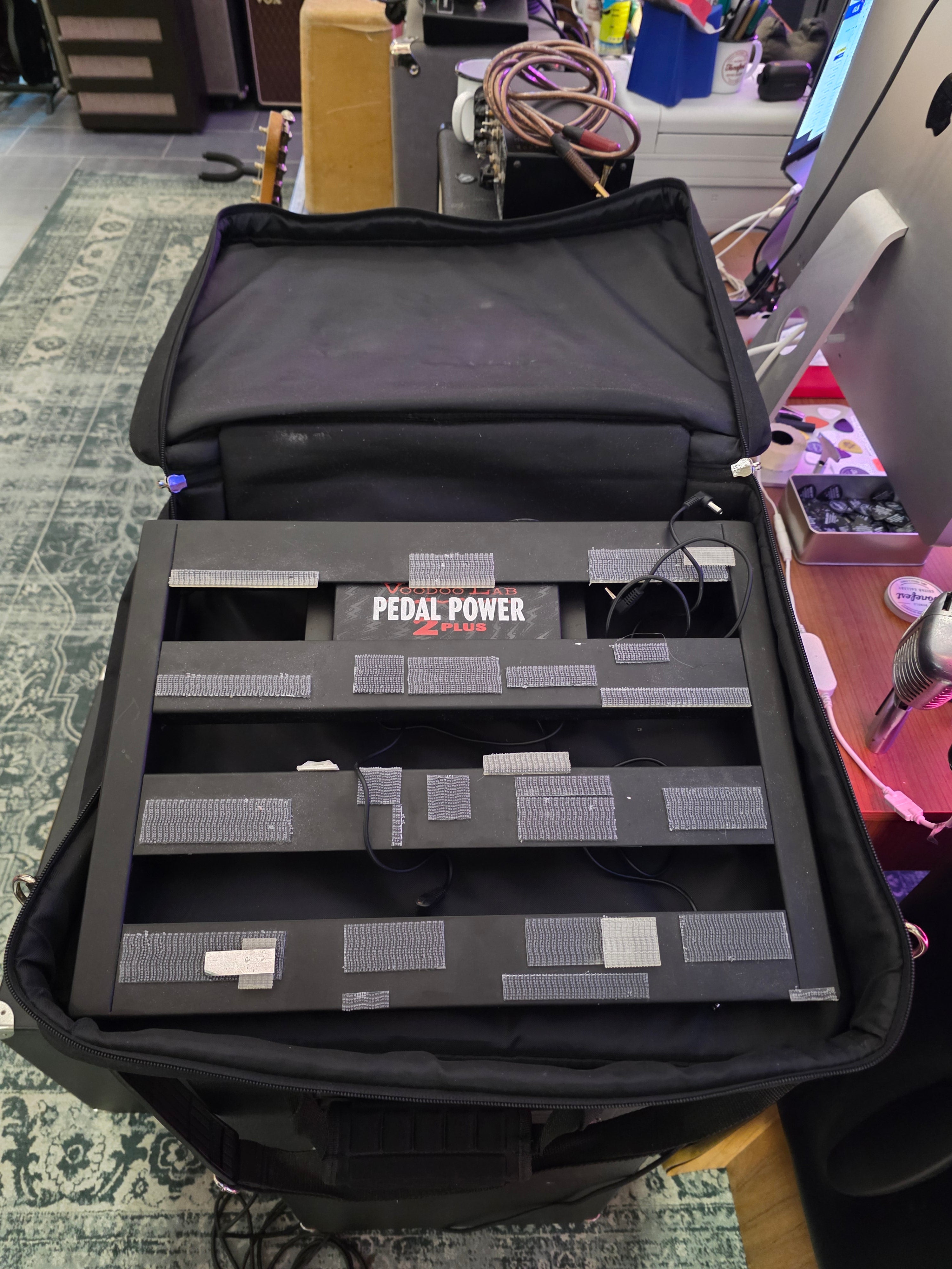 Pedaltrain Tote Bag 50 cm w/ Voodoo Lab Pedal Power 2+