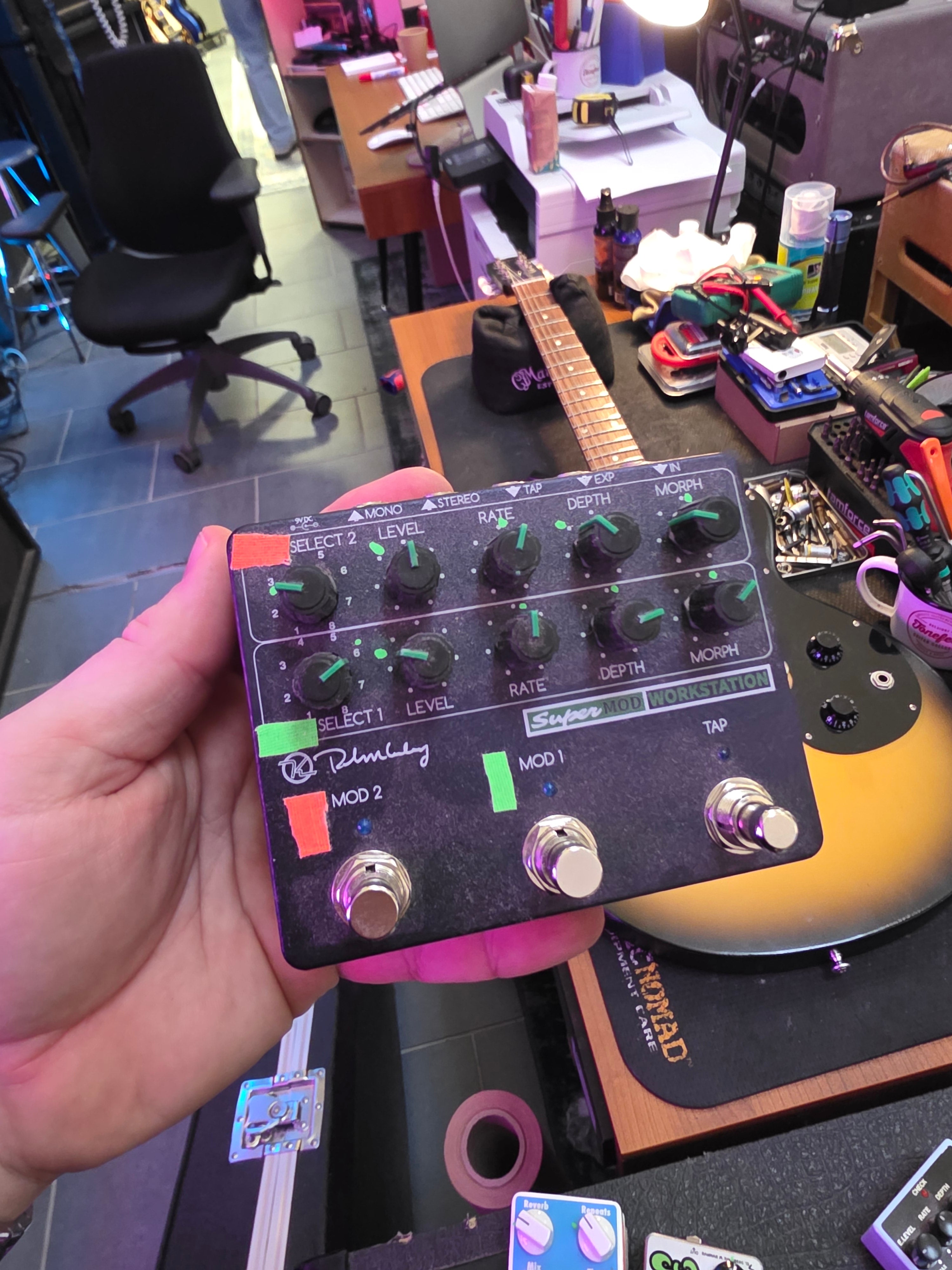 Keeley Super Mod Workstation