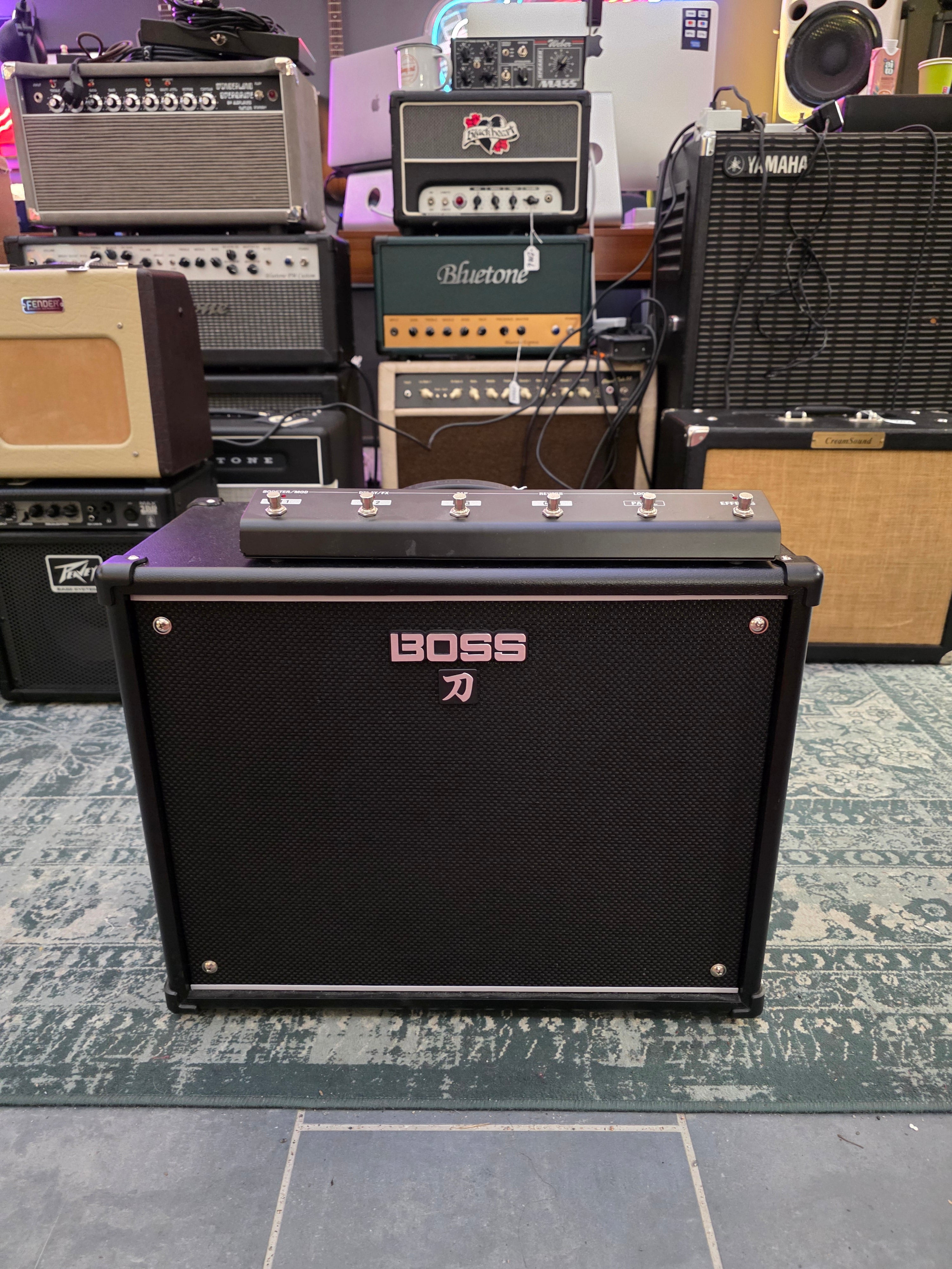 Boss Katana KT-100 Combo 1x12" w/ GA-FC Footswitch