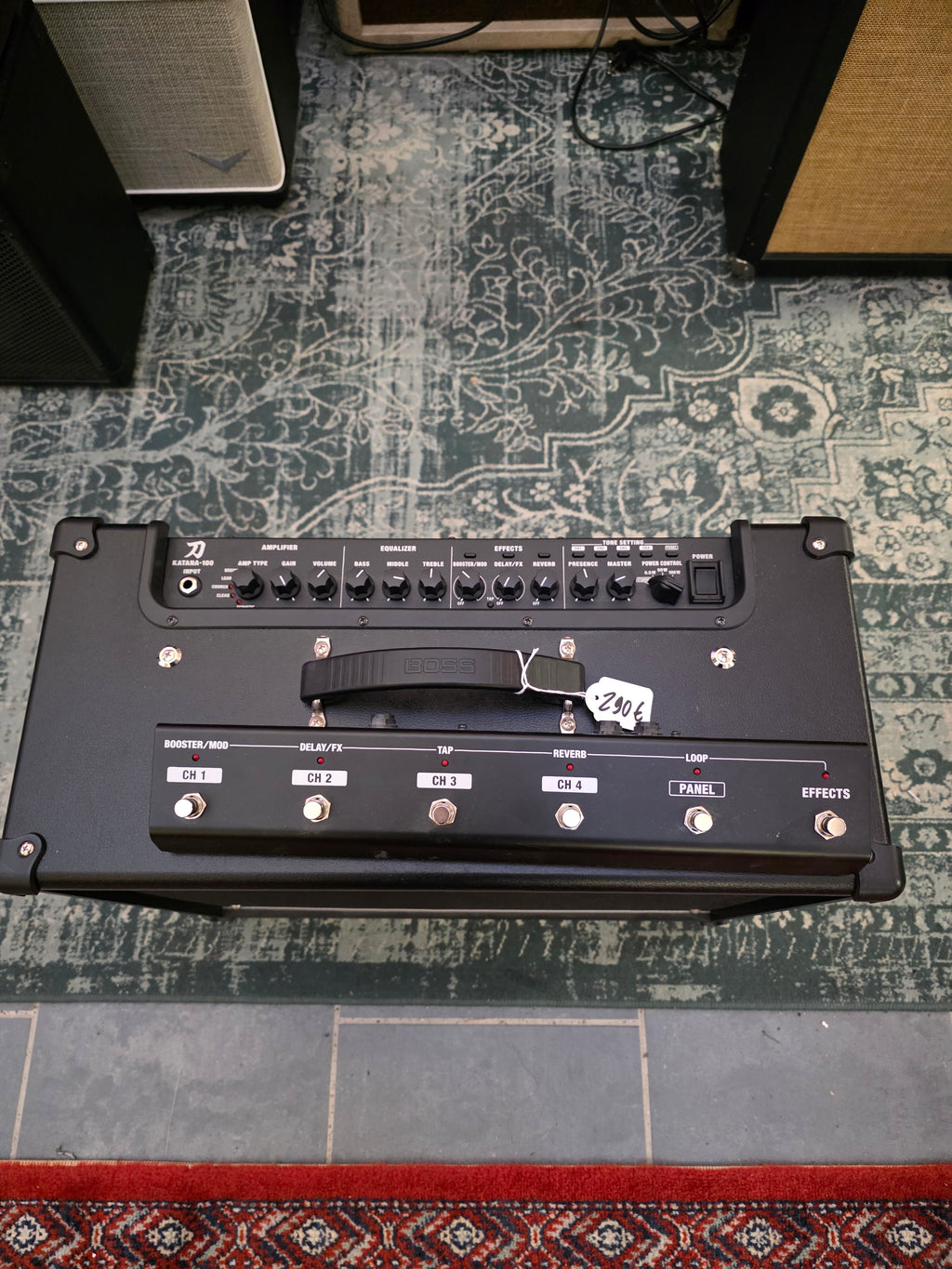 Boss Katana KT-100 Combo 1x12" w/ GA-FC Footswitch