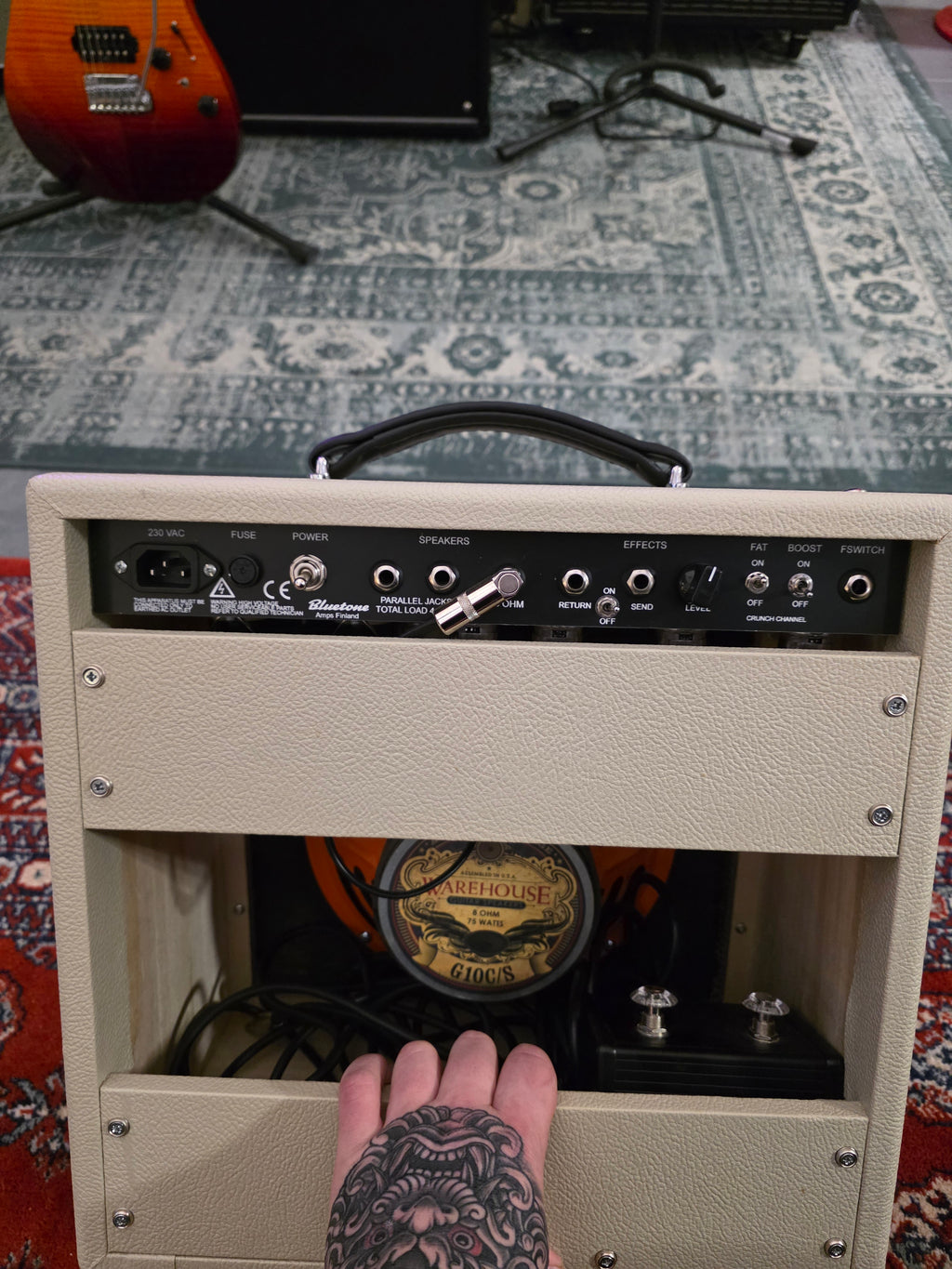 Bluetone Fried Eye 15 Custom Combo