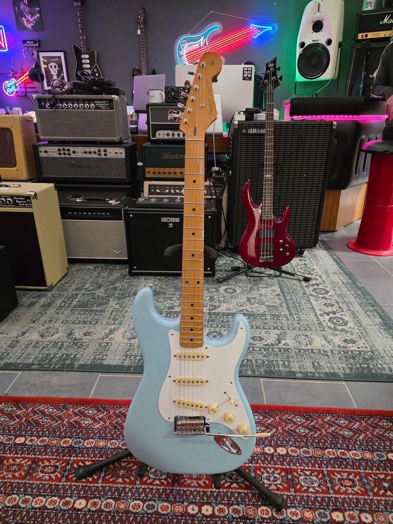 Fender Vintera 50s Strat Mod Daphne Blue – Tonefest Guitar Gallery