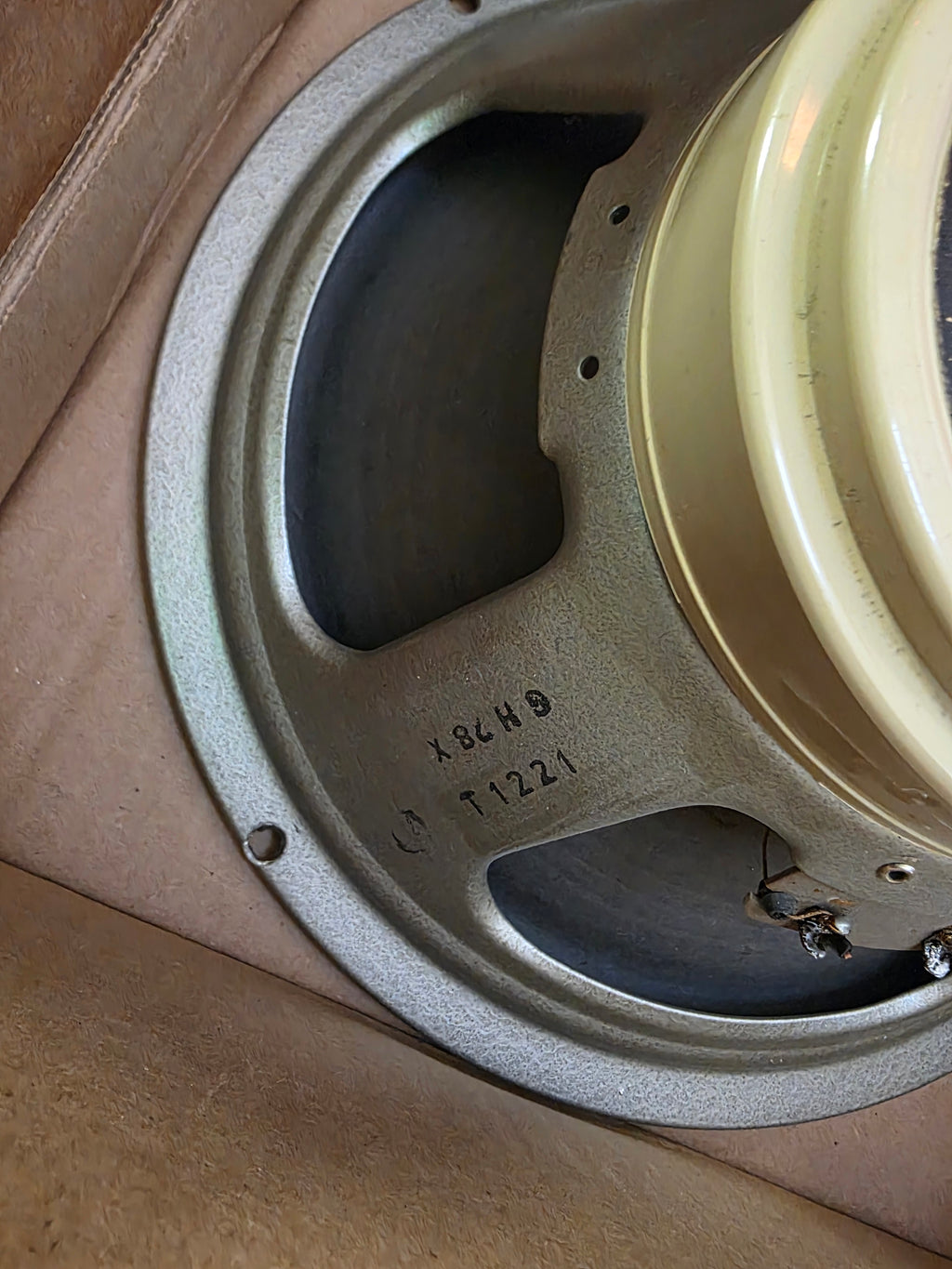 Celestion G12M 25w 16 ohm T1221 1975 "Creamback"