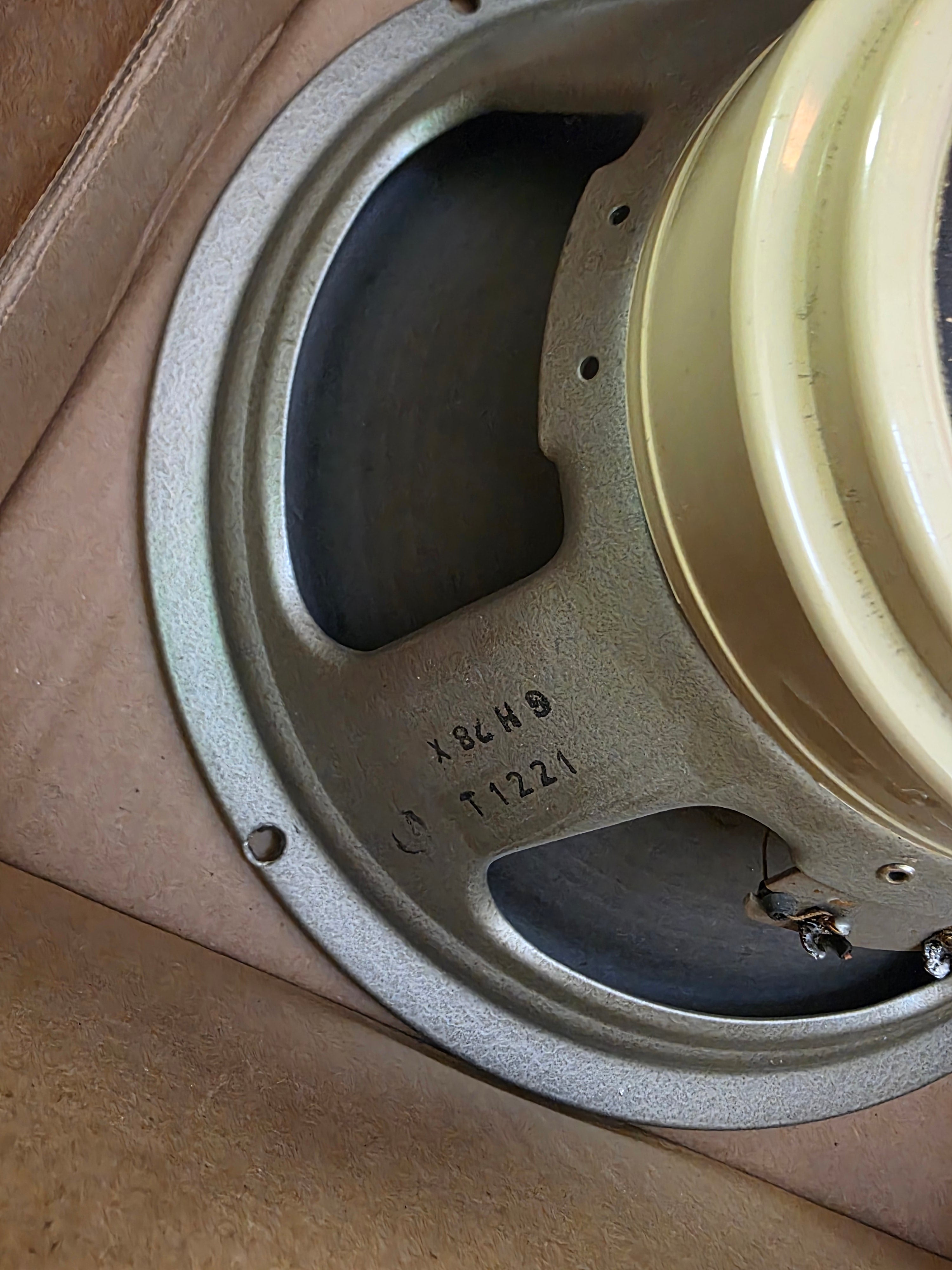 Celestion G12M 25w 16 ohm T1221 1975 "Creamback"