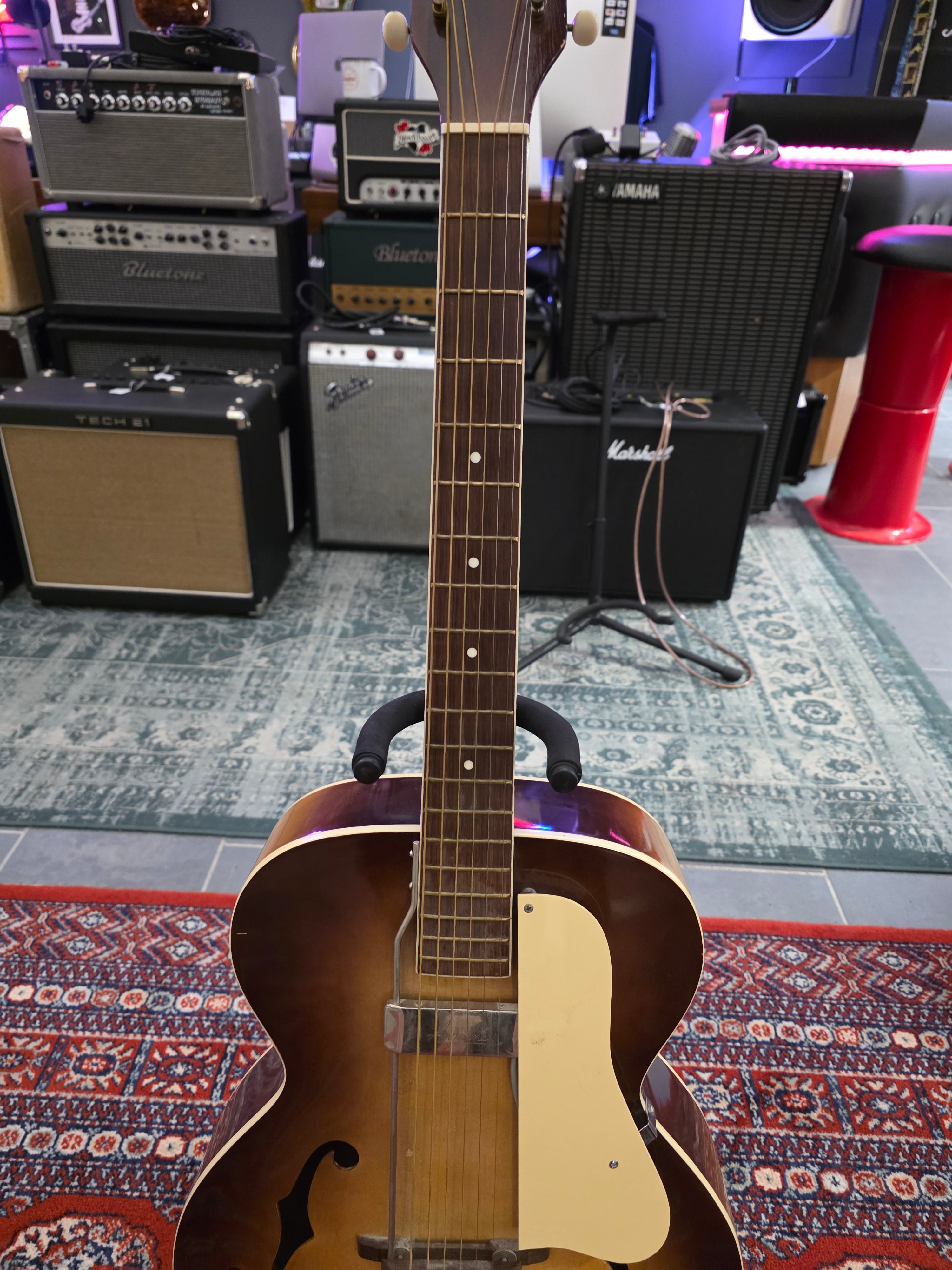 Kay / Silvertone P4 1950s w/ Argonne Floating Jazz Pickup