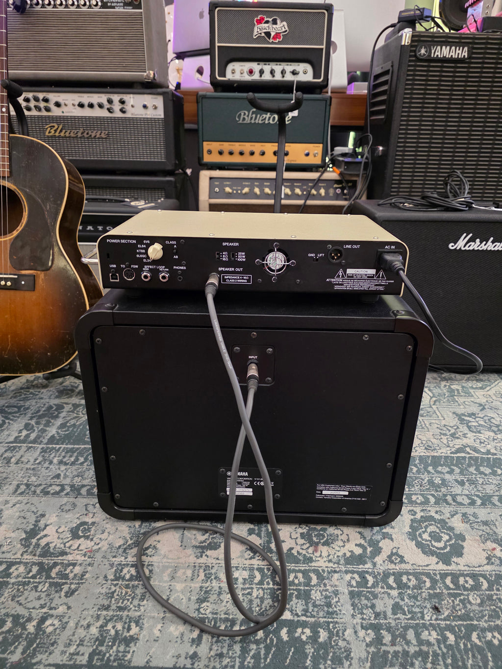 Yamaha THR100H w/ Yamaha THRC112 Cabinet