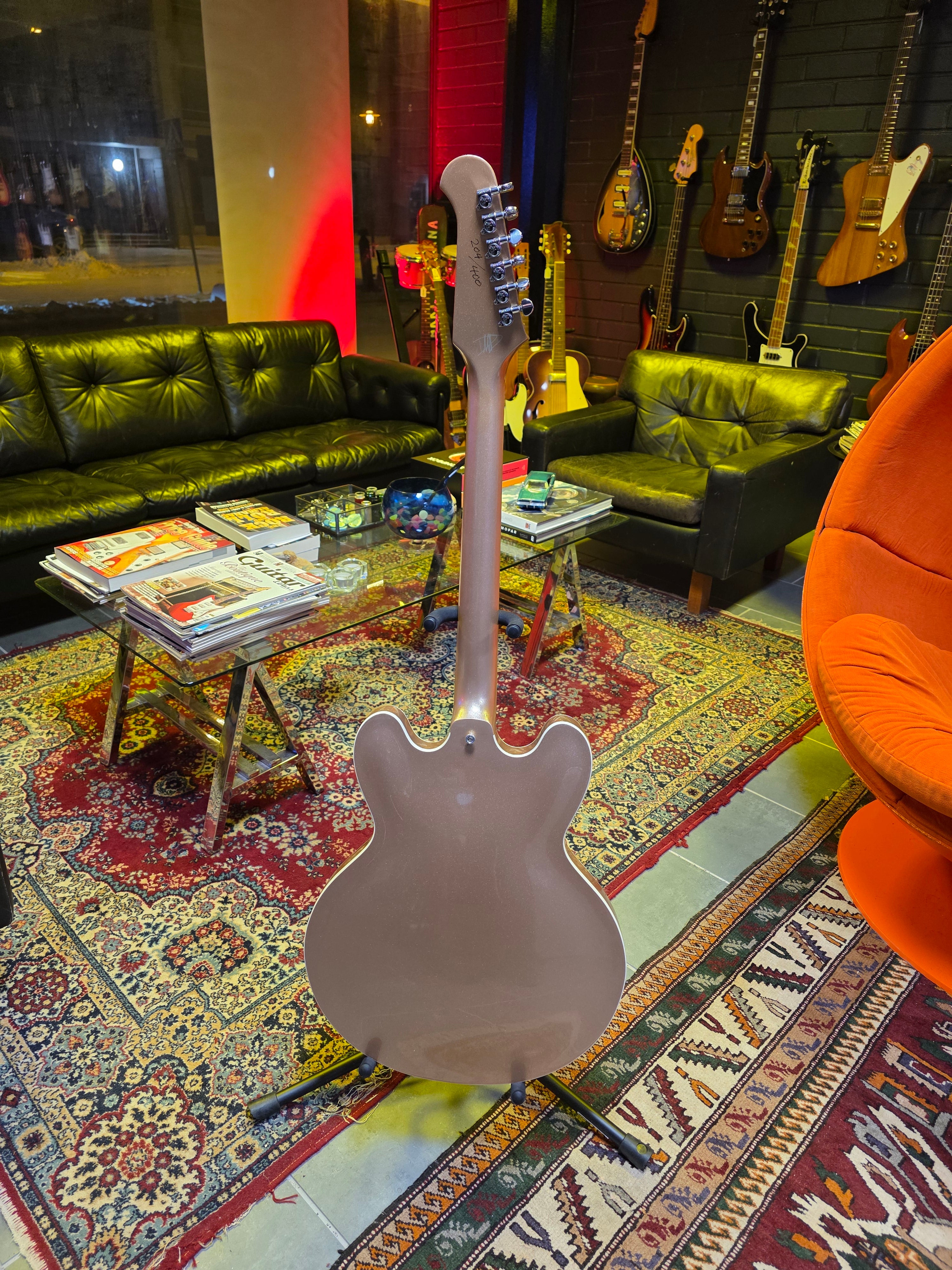 Gibson DG-335 Dave Grohl Signature Metallic Gold 2014