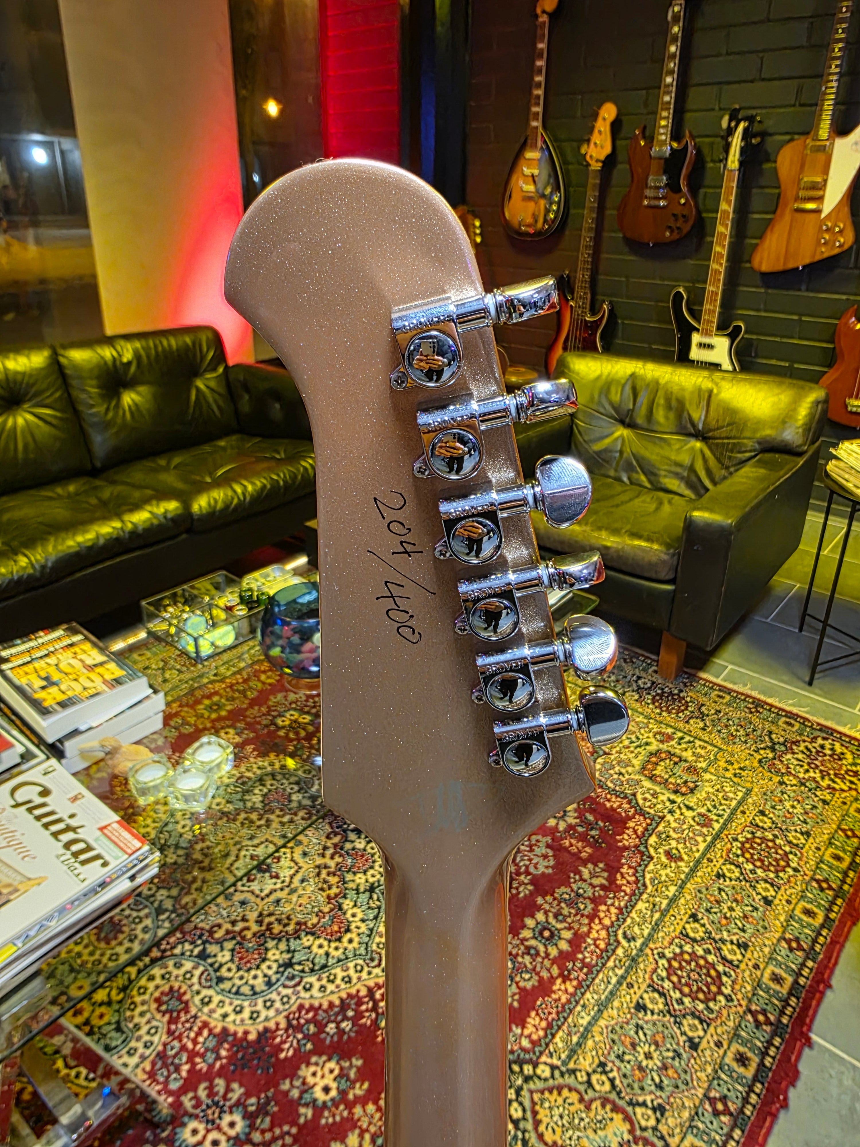 Gibson DG-335 Dave Grohl Signature Metallic Gold 2014