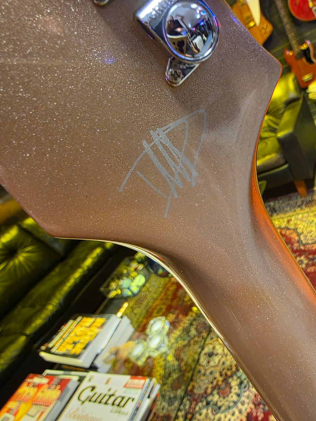 Gibson DG-335 Dave Grohl Signature Metallic Gold 2014