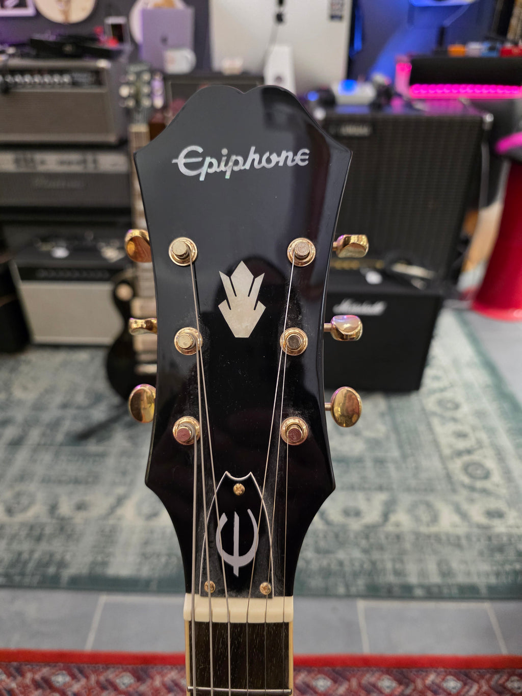 Epiphone Riviera Custom P93 Wine Red