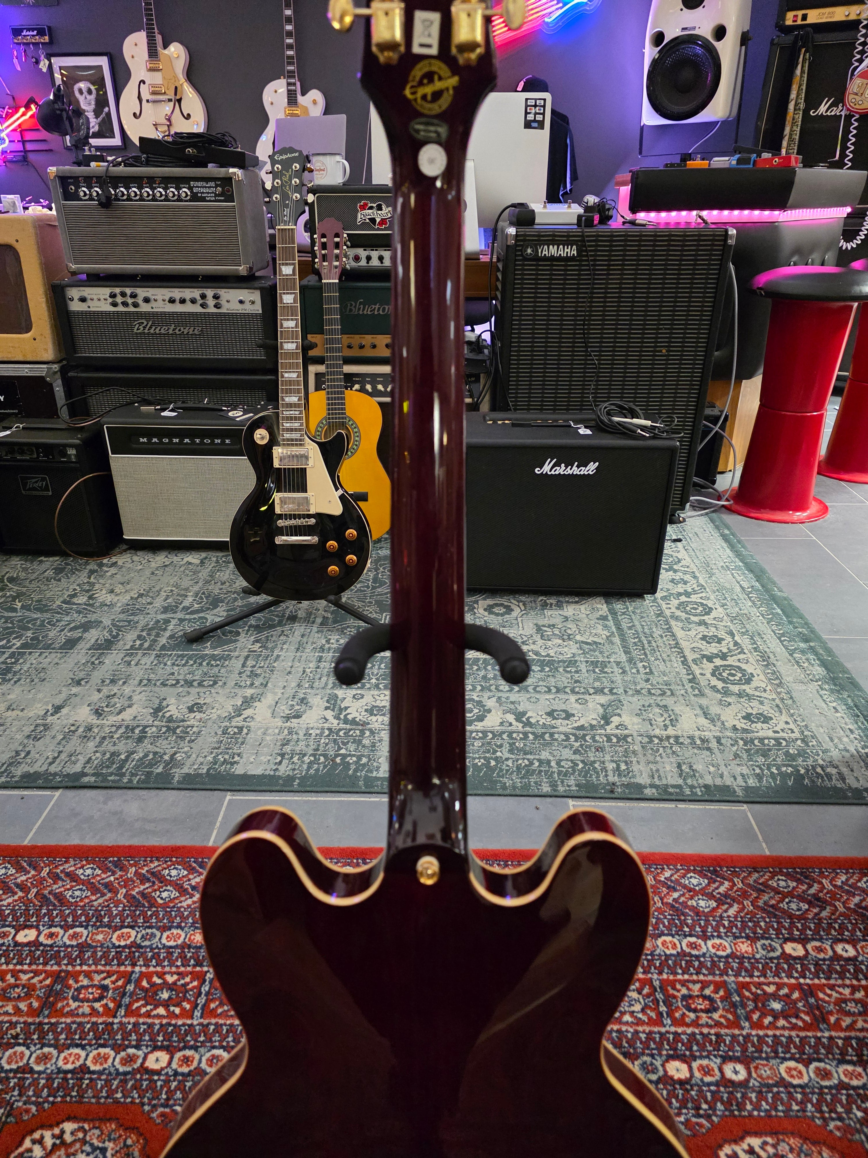 Epiphone Riviera Custom P93 Wine Red