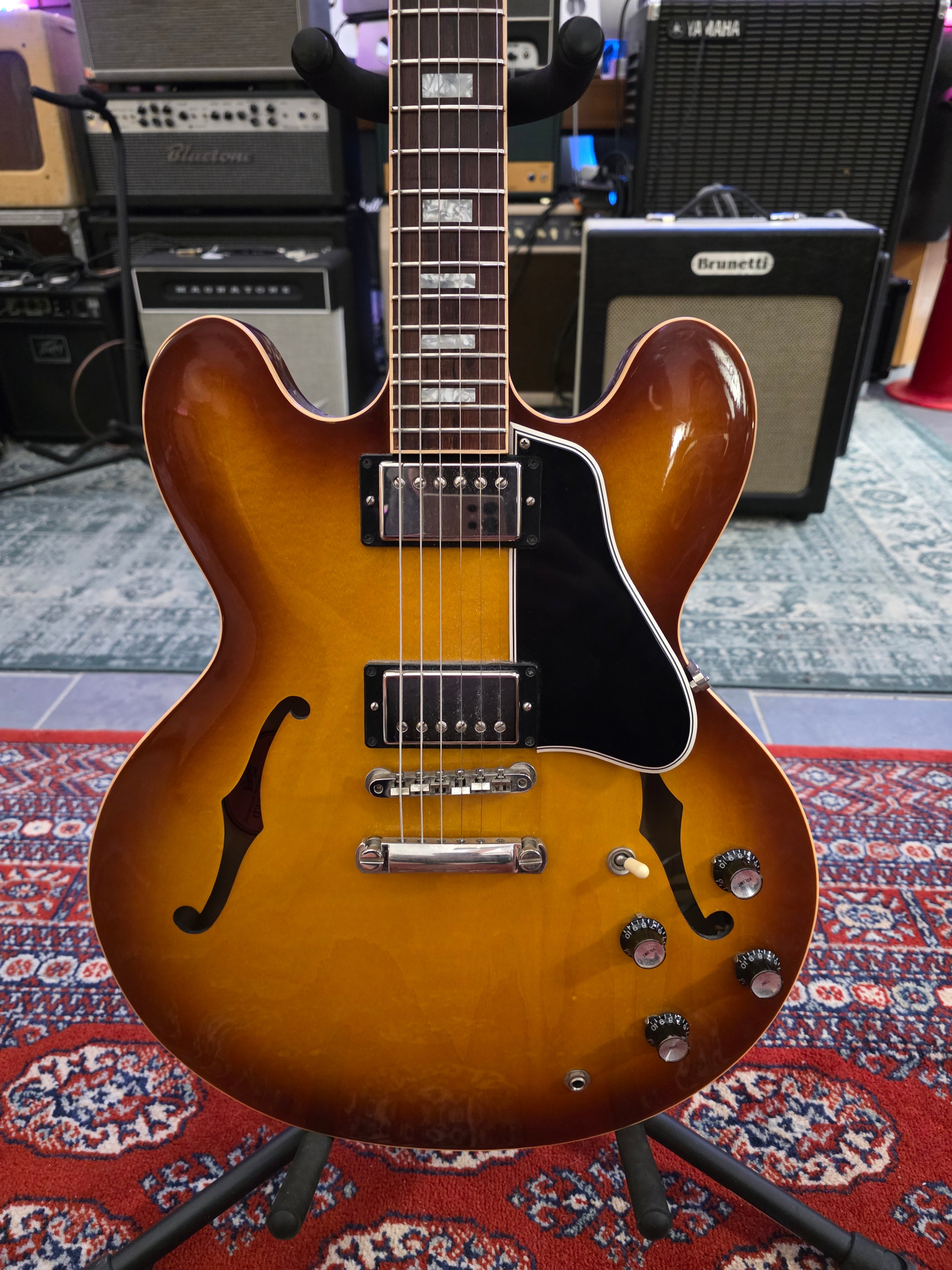 Gibson Memphis Yamano ’60 ES-335 Block Iced Tea Sunburst 2008