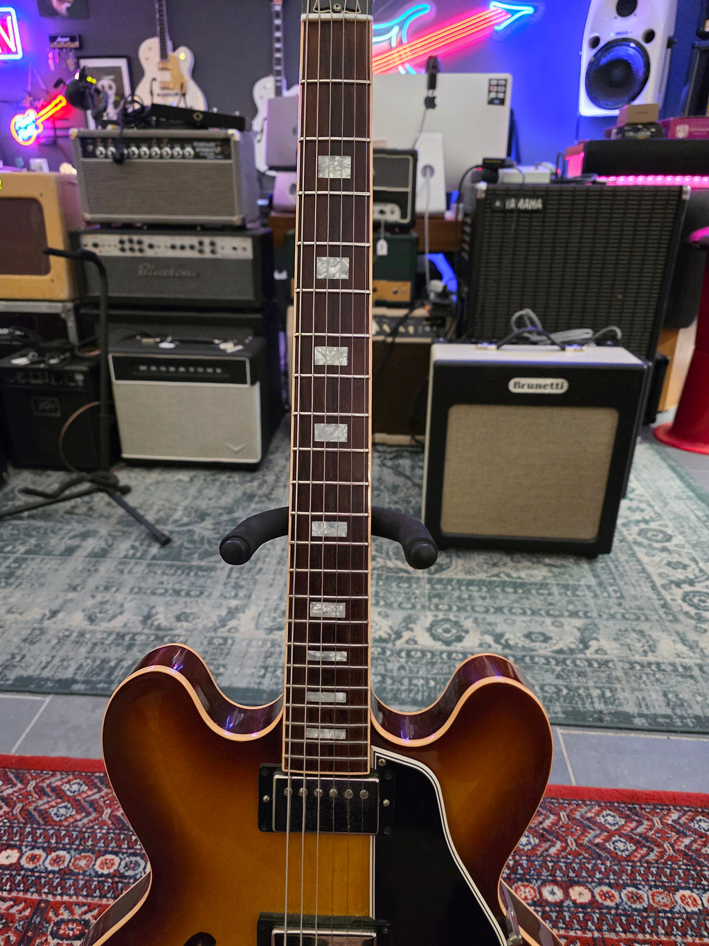Gibson Memphis Yamano ’60 ES-335 Block Iced Tea Sunburst 2008