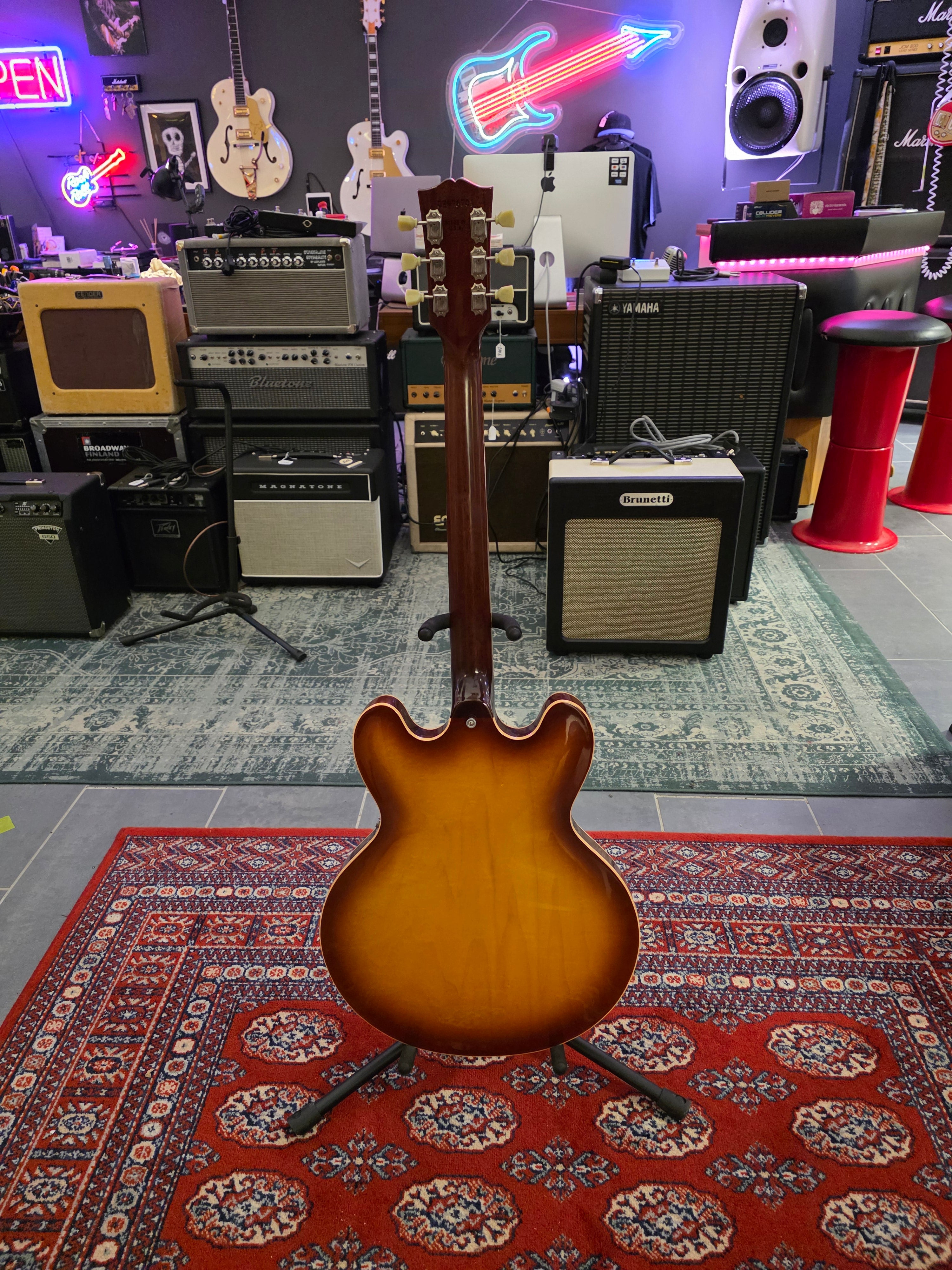 Gibson Memphis Yamano ’60 ES-335 Block Iced Tea Sunburst 2008