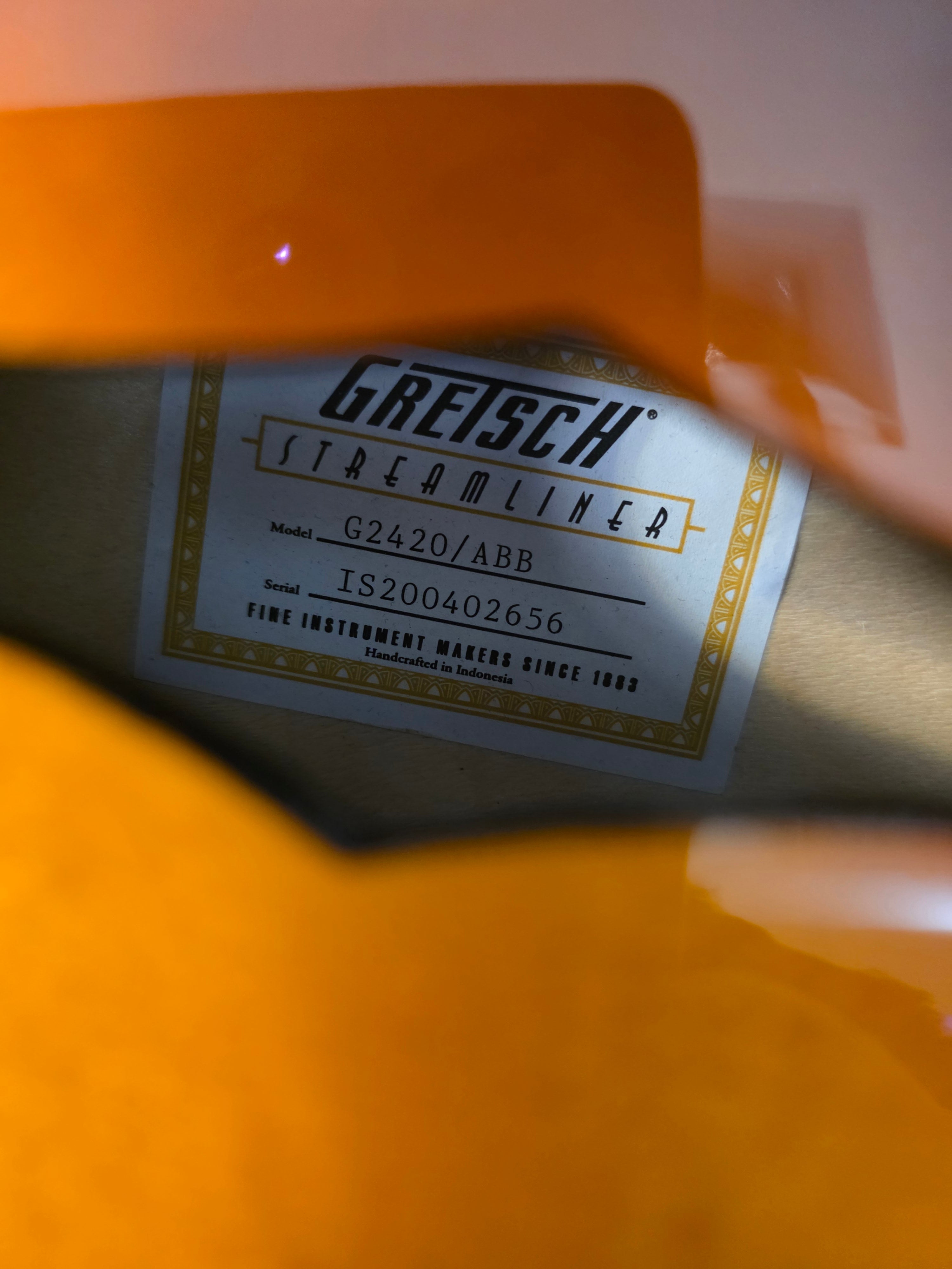 Gretsch Streamliner G2420 Aged Brooklyn Burst