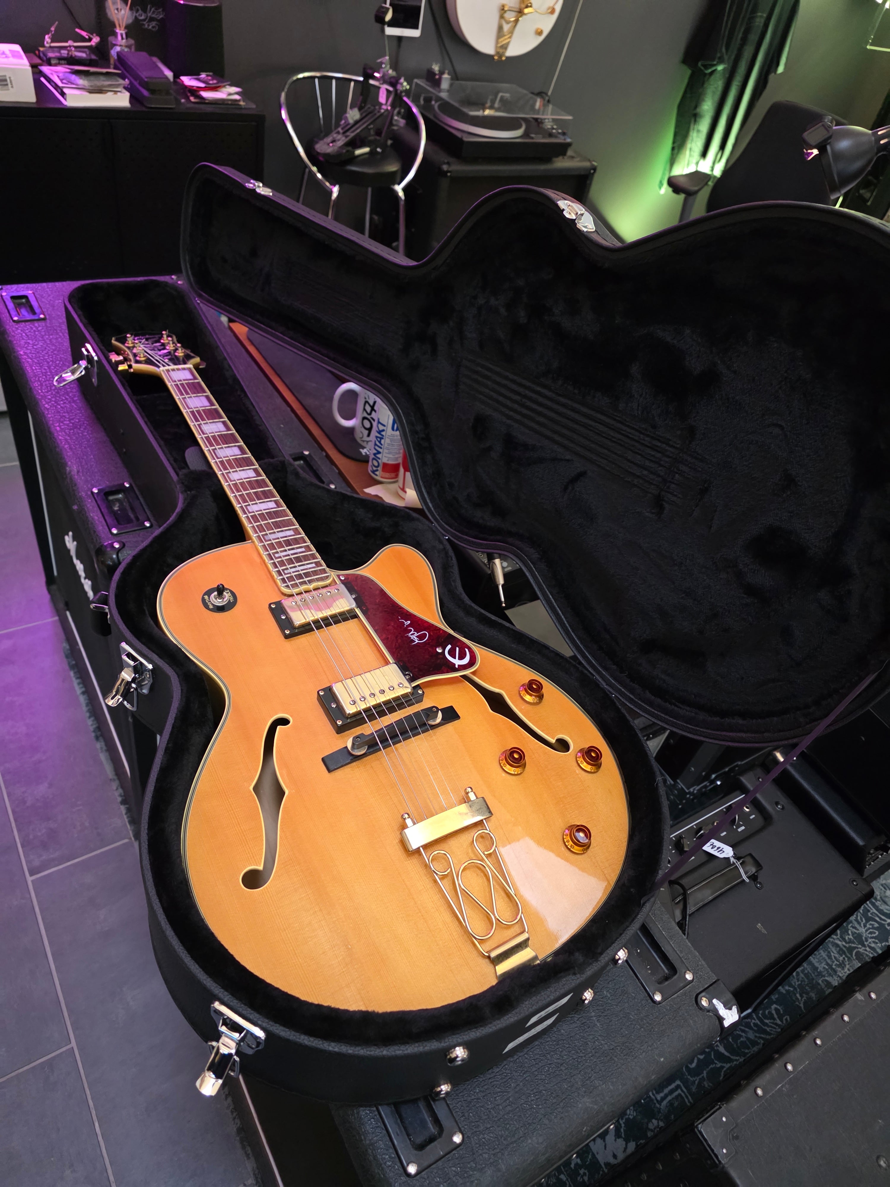 Epiphone Joe Pass Emperor II Natural 2000 Korea