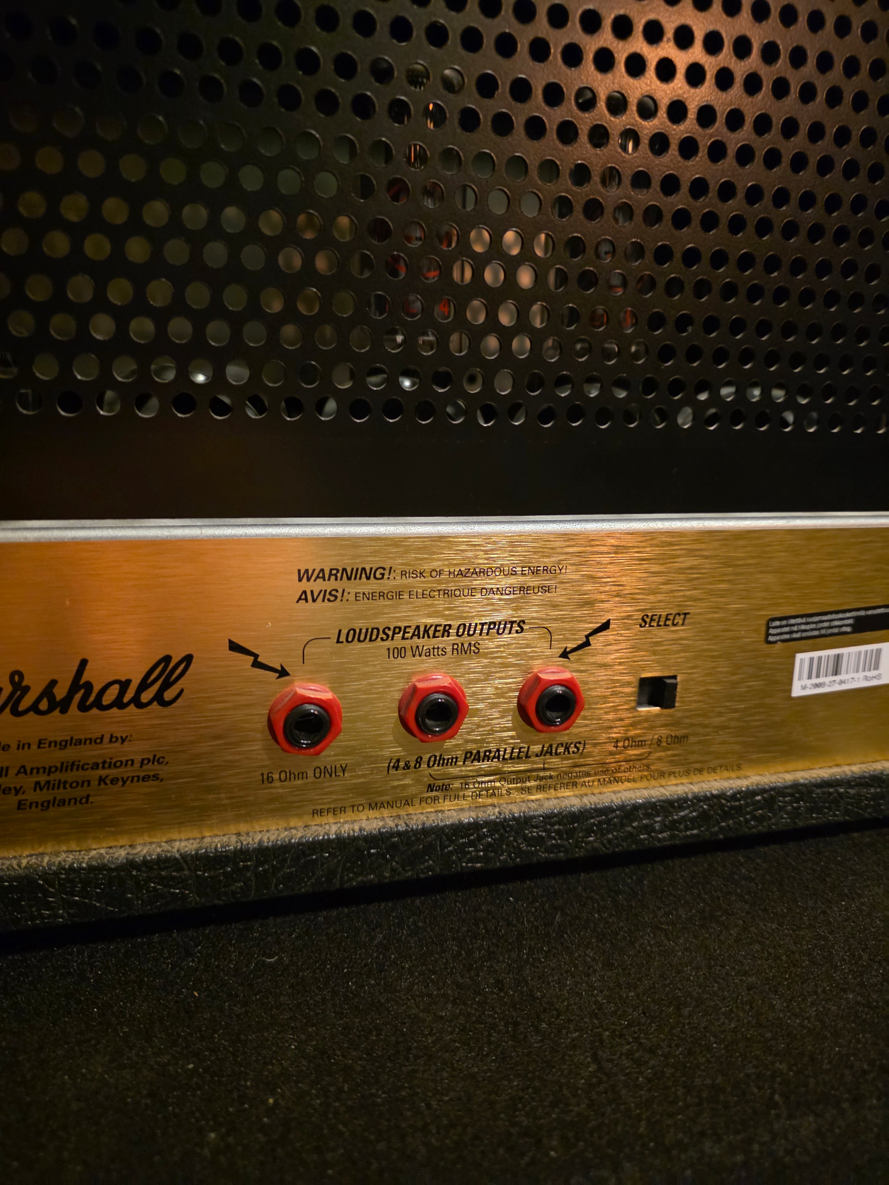 Marshall JCM2000 DSL100 100 Watt Dual Super Lead Head