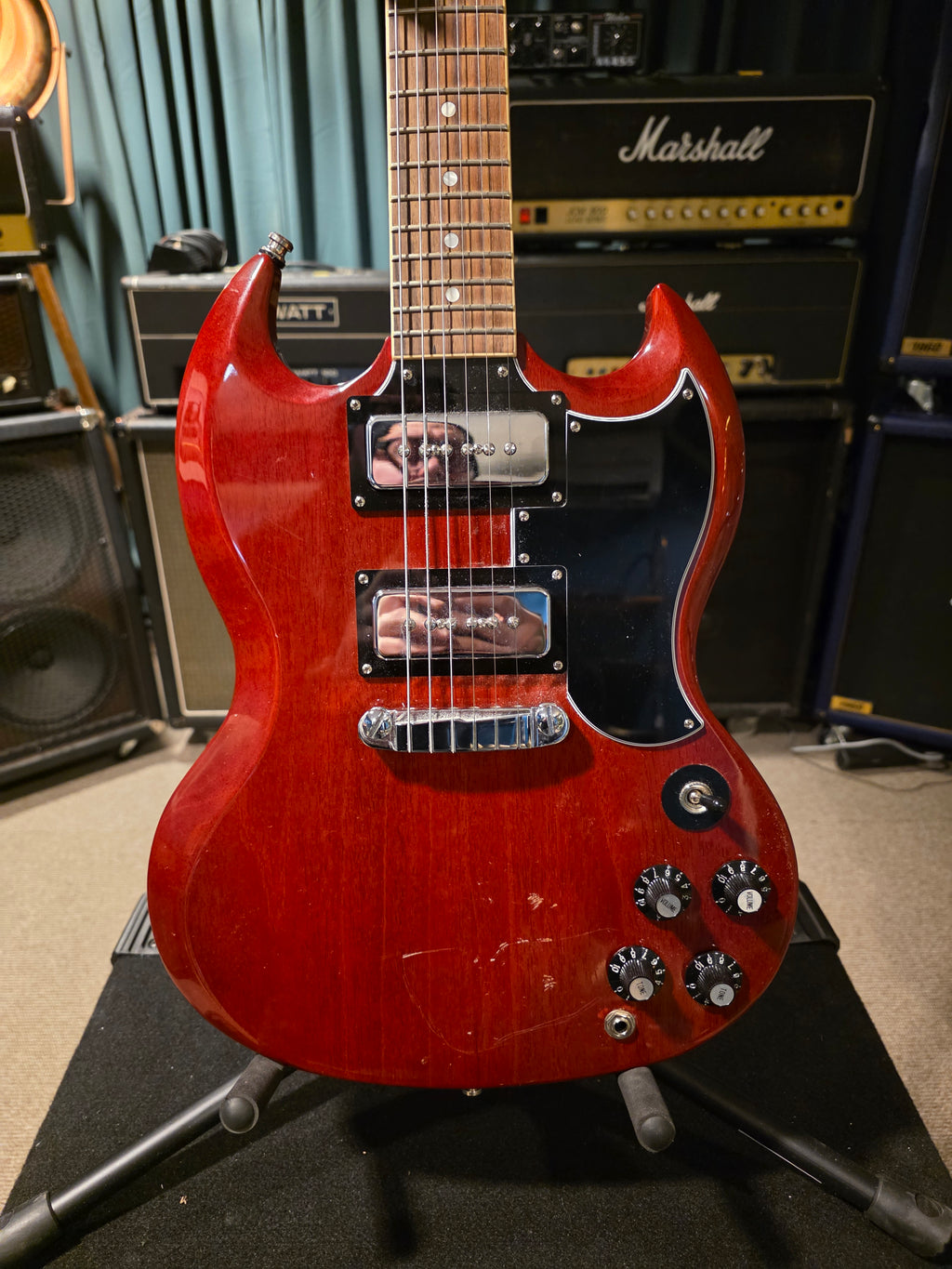 Gibson SG Tony Iommi Special Monkey Vintage Cherry