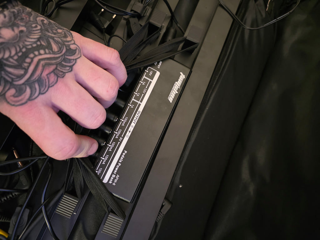 Palmer Pedalbay 60 w/ Tomsline Engineering power source
