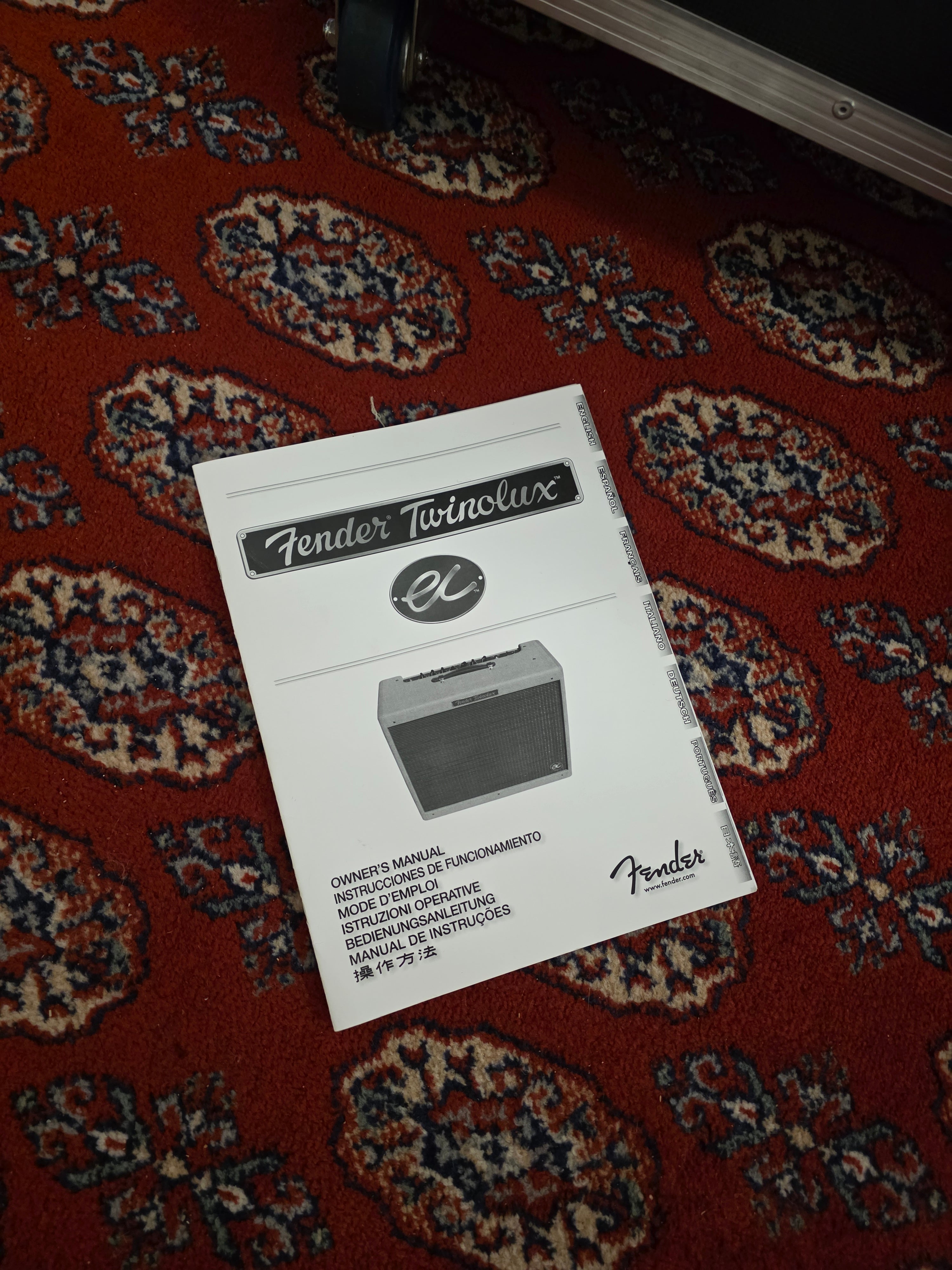 Fender EC Twinolux Eric Clapton Signature 40-Watt 2x12" 2012