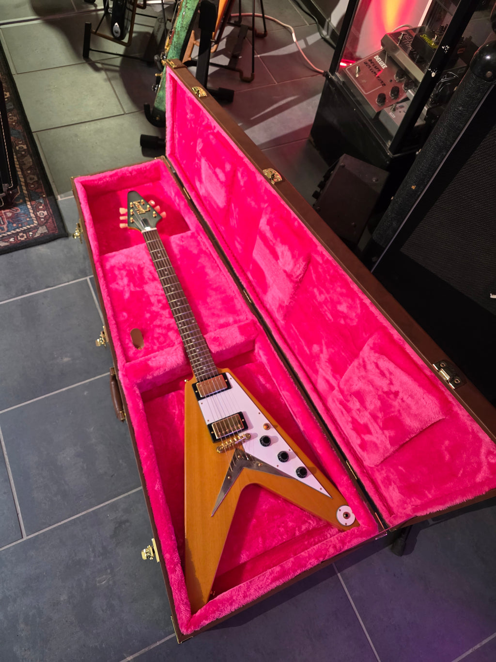Epiphone Flying V Korina Aged Natural "Gibson"
