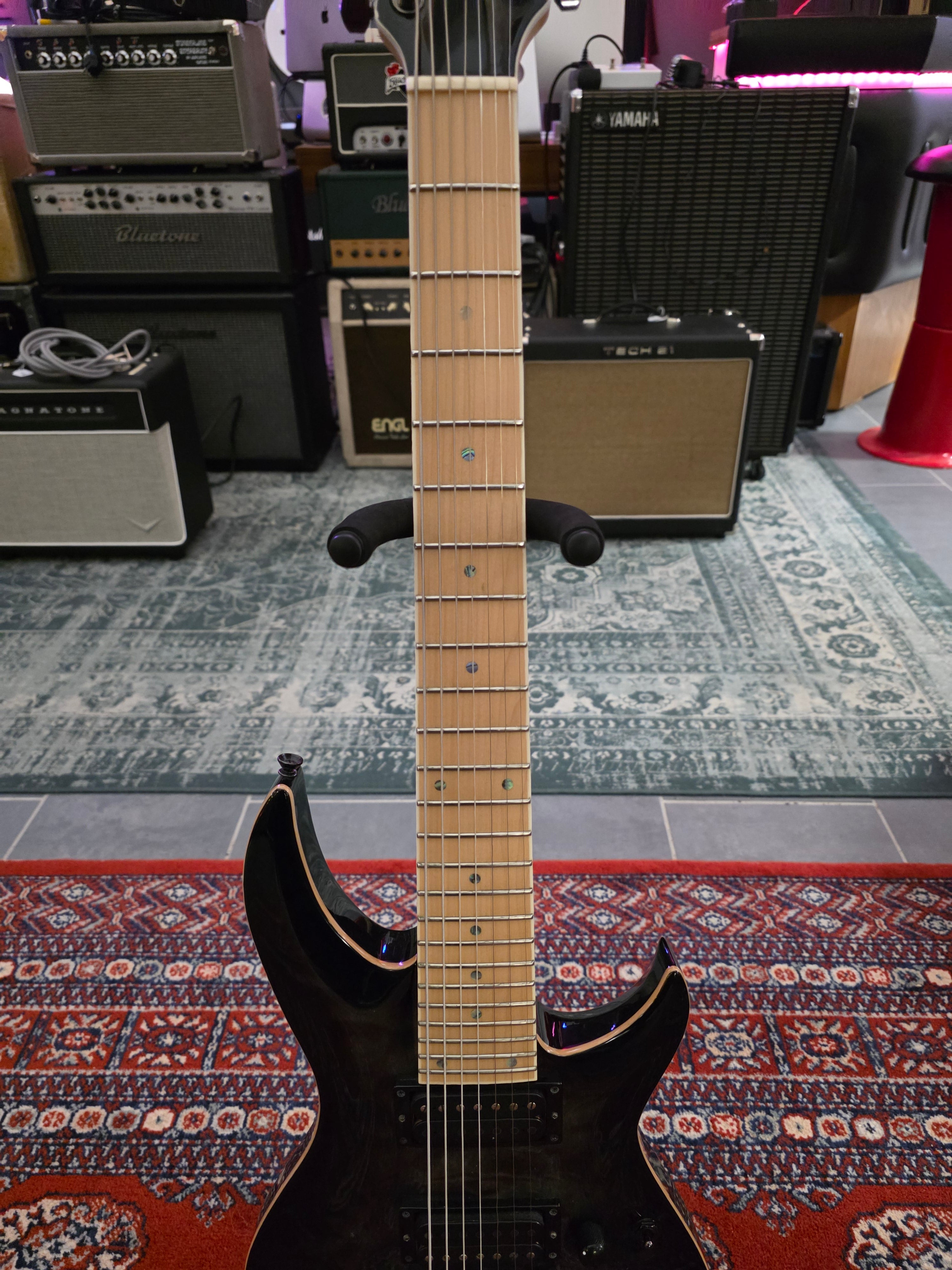 ESP Edwards E-HR-III NT7 QM/M – Tonefest Guitar Gallery