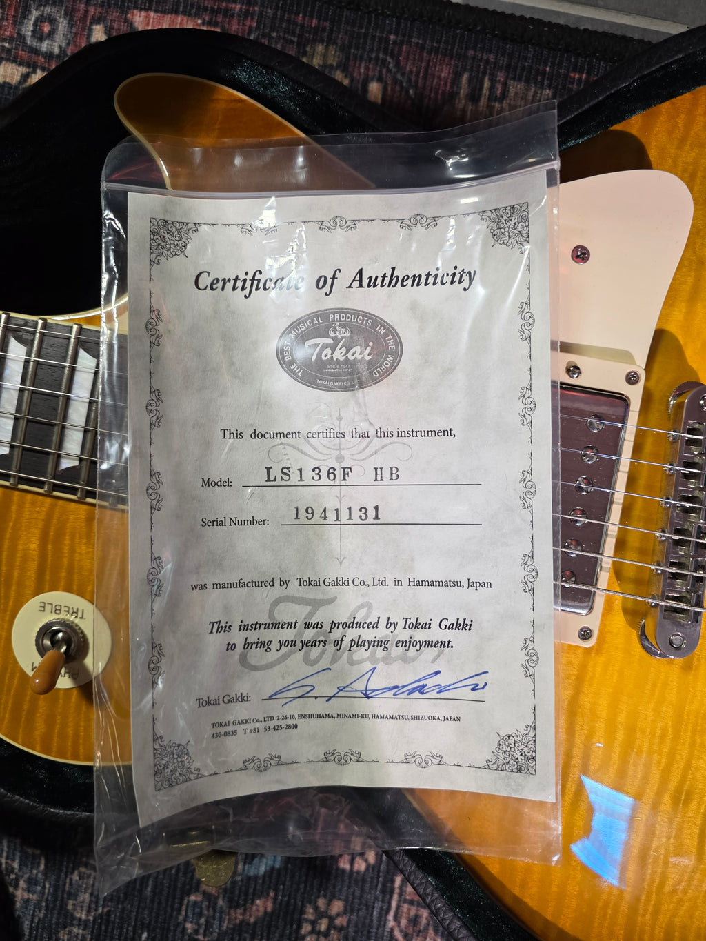 Tokai LS136F HB