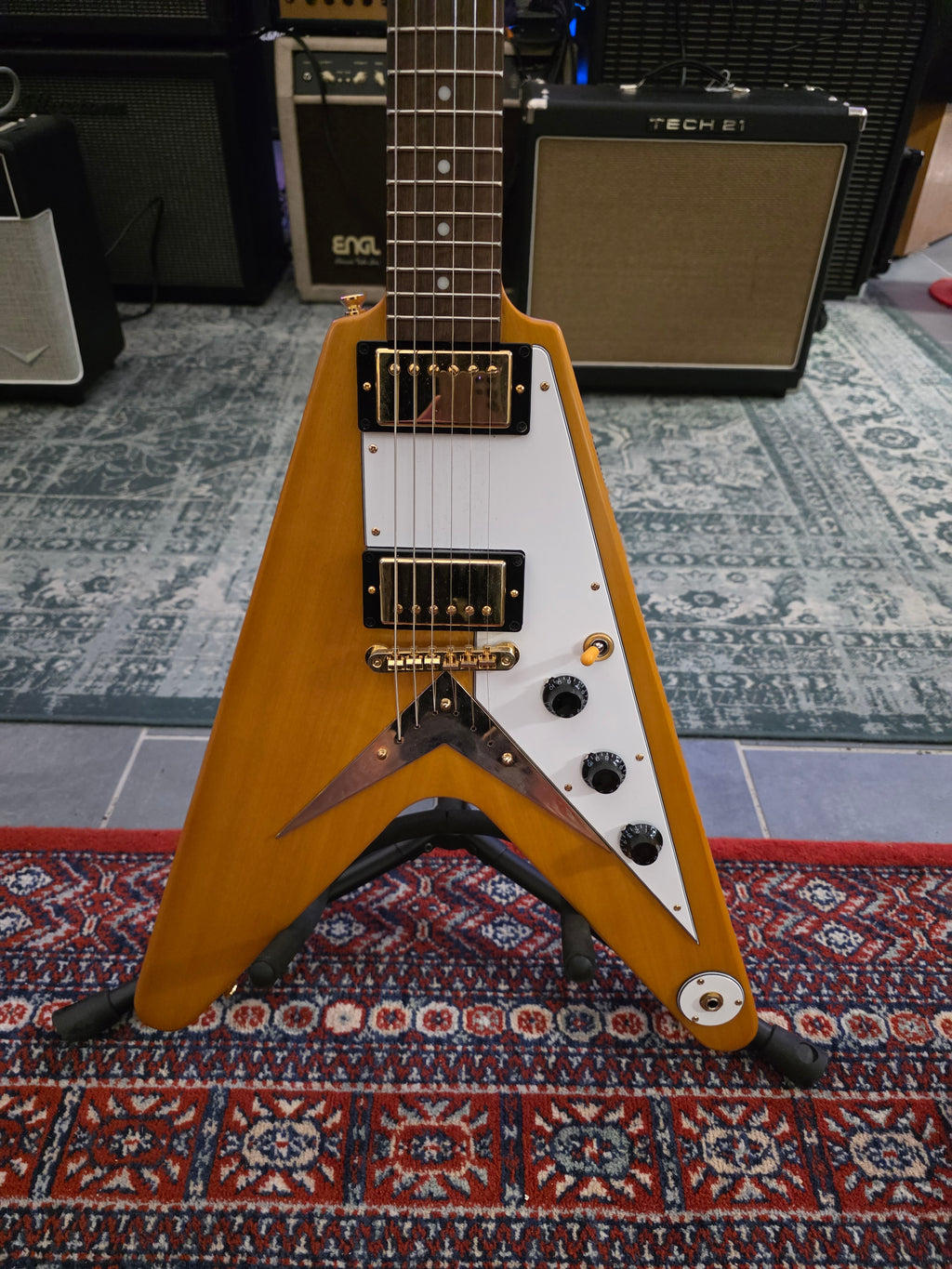 Epiphone Flying V Korina Aged Natural "Gibson"