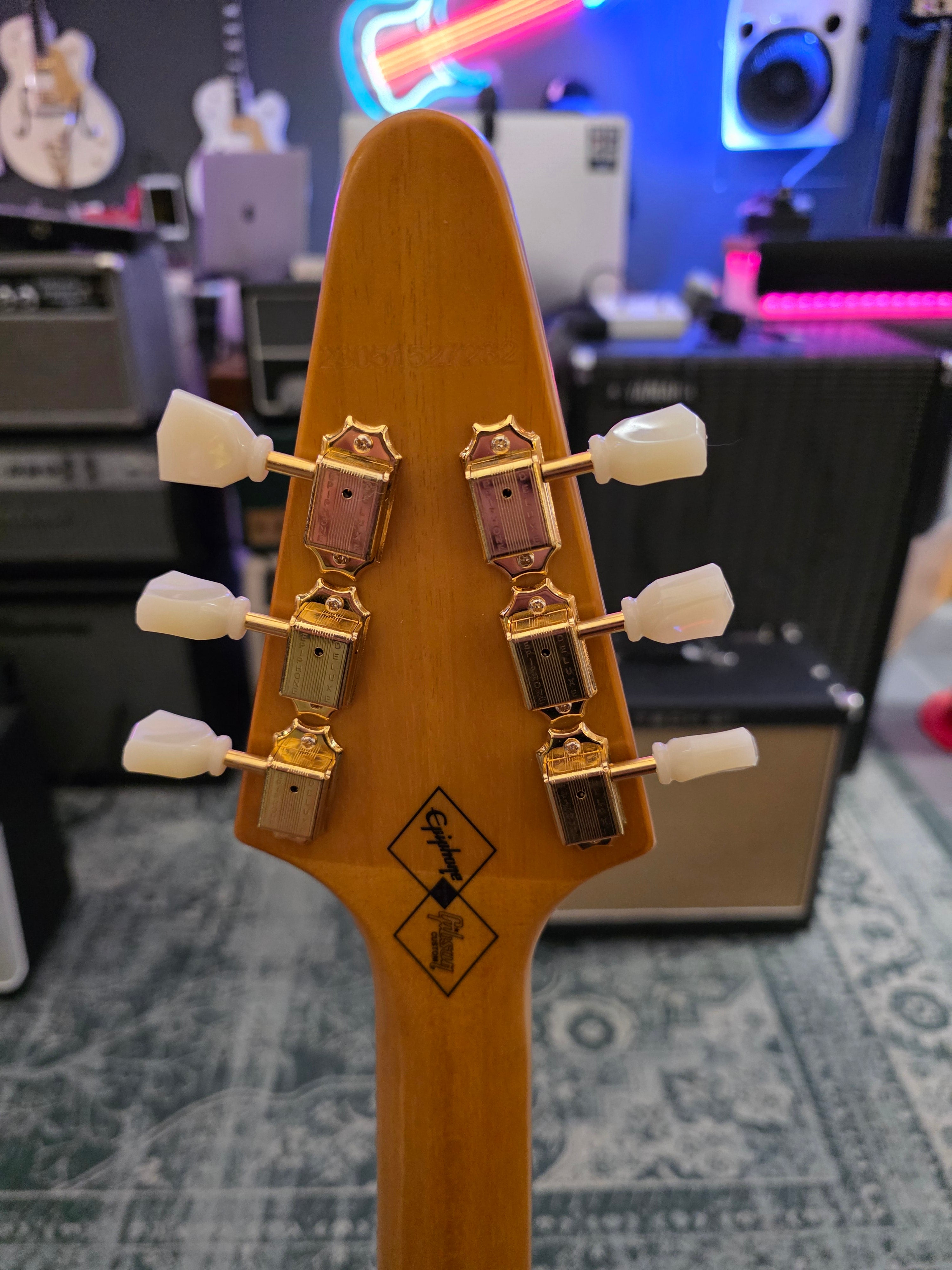 Epiphone Flying V Korina Aged Natural "Gibson"
