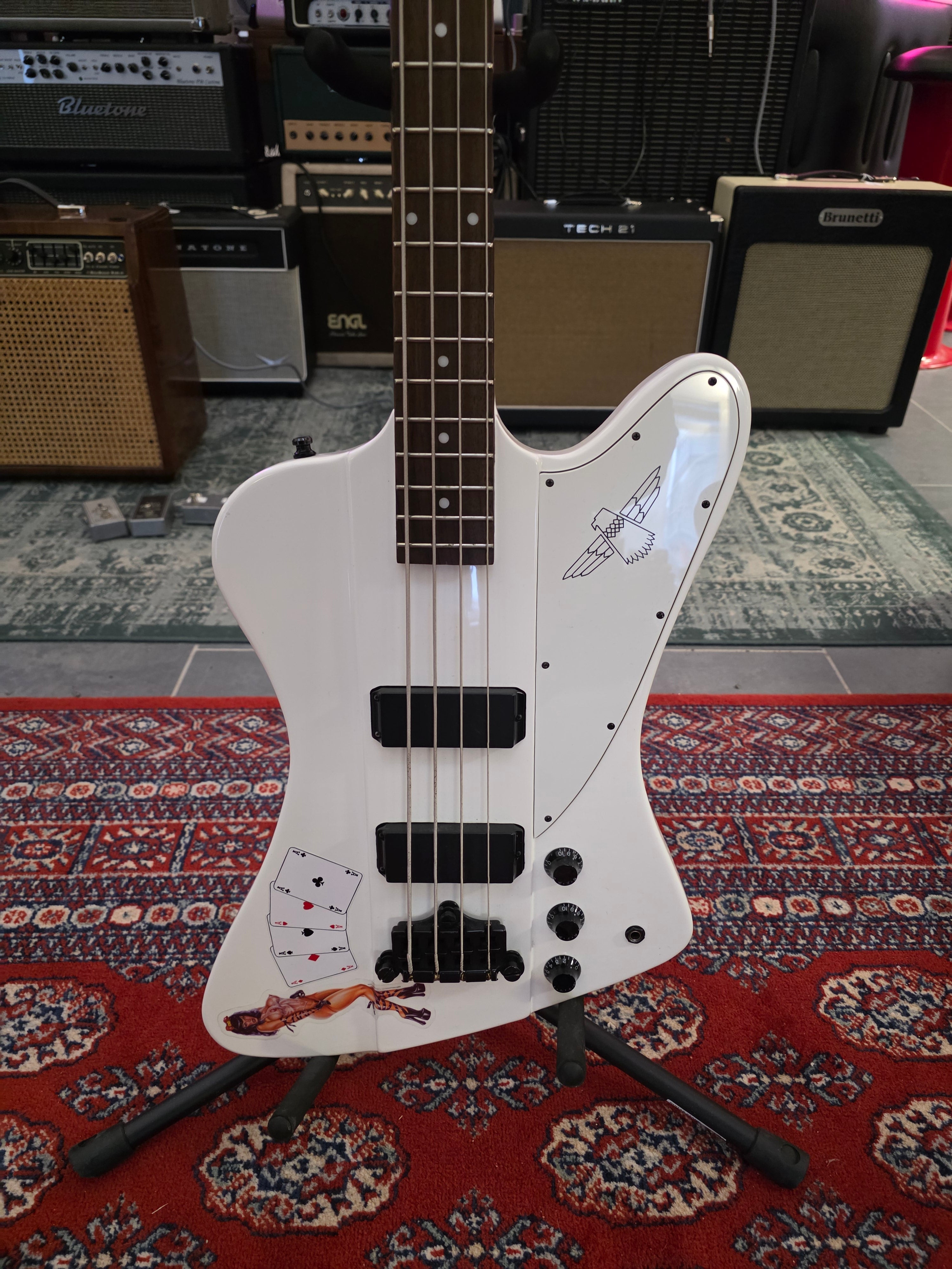 Epiphone Thunderbird IV Limited Edition Custom Shop Alpine White "Ex-Archzie69"