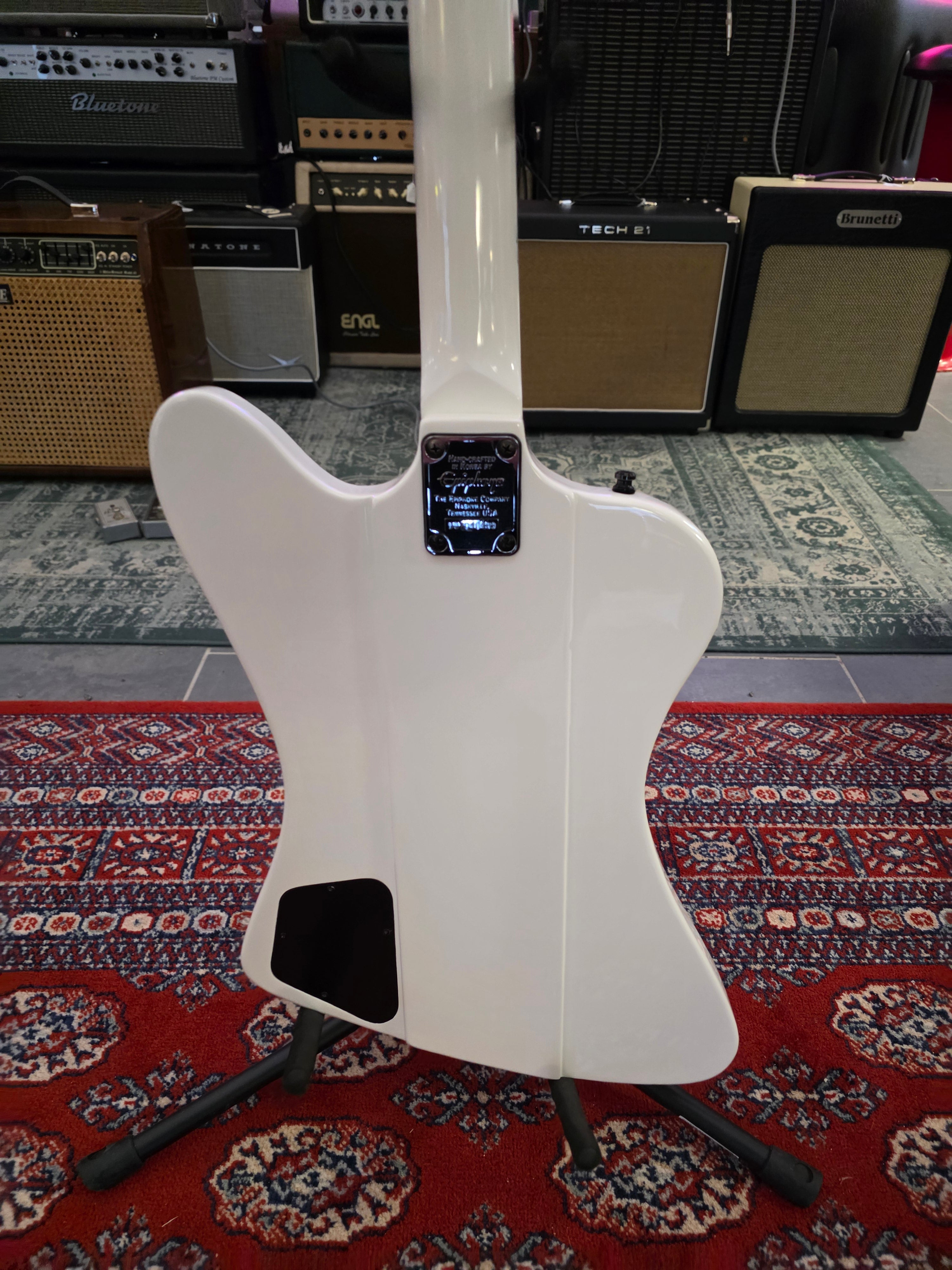 Epiphone Thunderbird IV Limited Edition Custom Shop Alpine White "Ex-Archzie69"