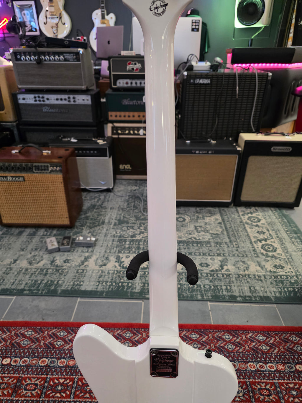 Epiphone Thunderbird IV Limited Edition Custom Shop Alpine White "Ex-Archzie69"
