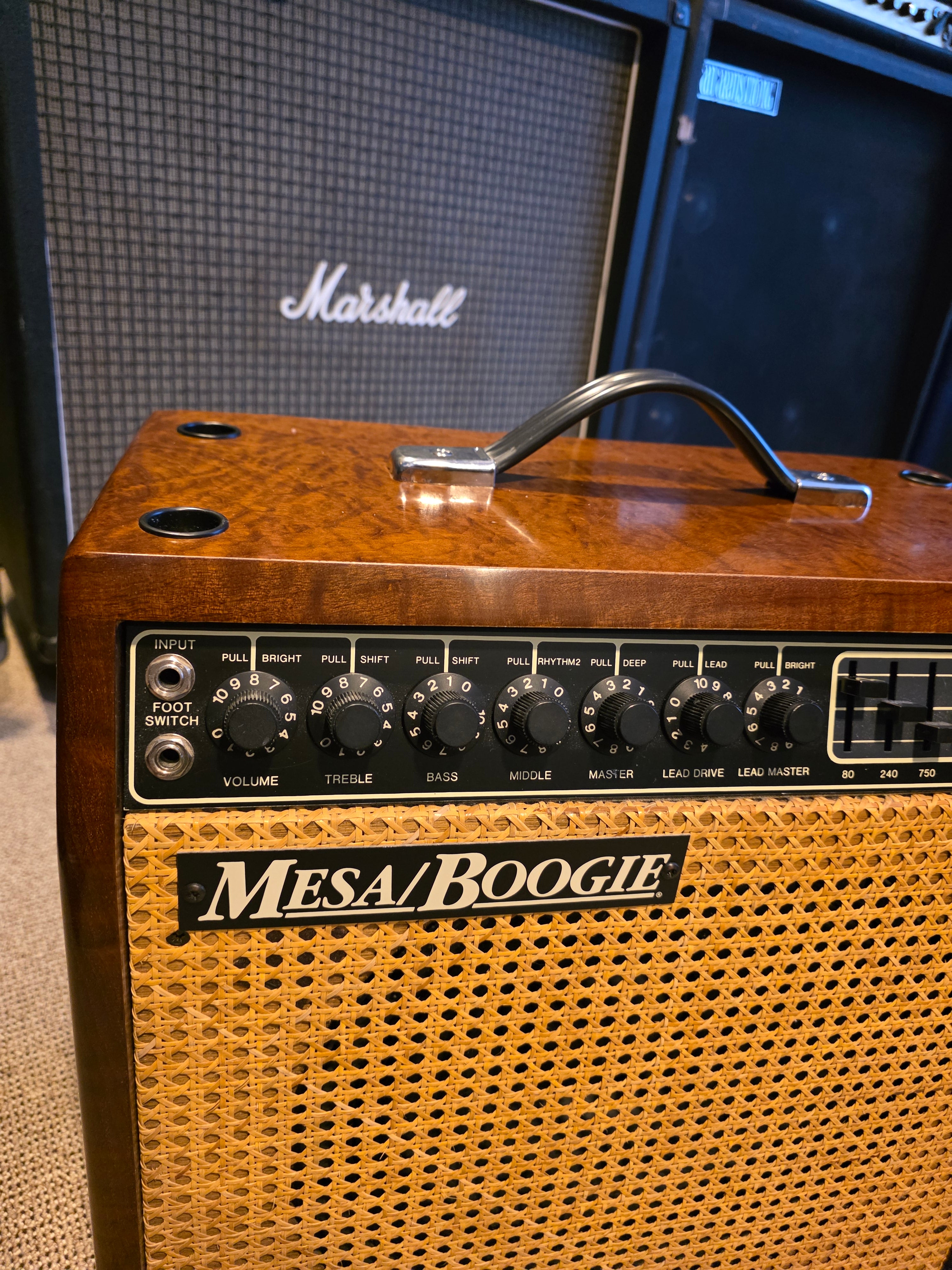 Mesa Boogie Mark III Blue Stripe 100W DRG Imbuia Combo 1988