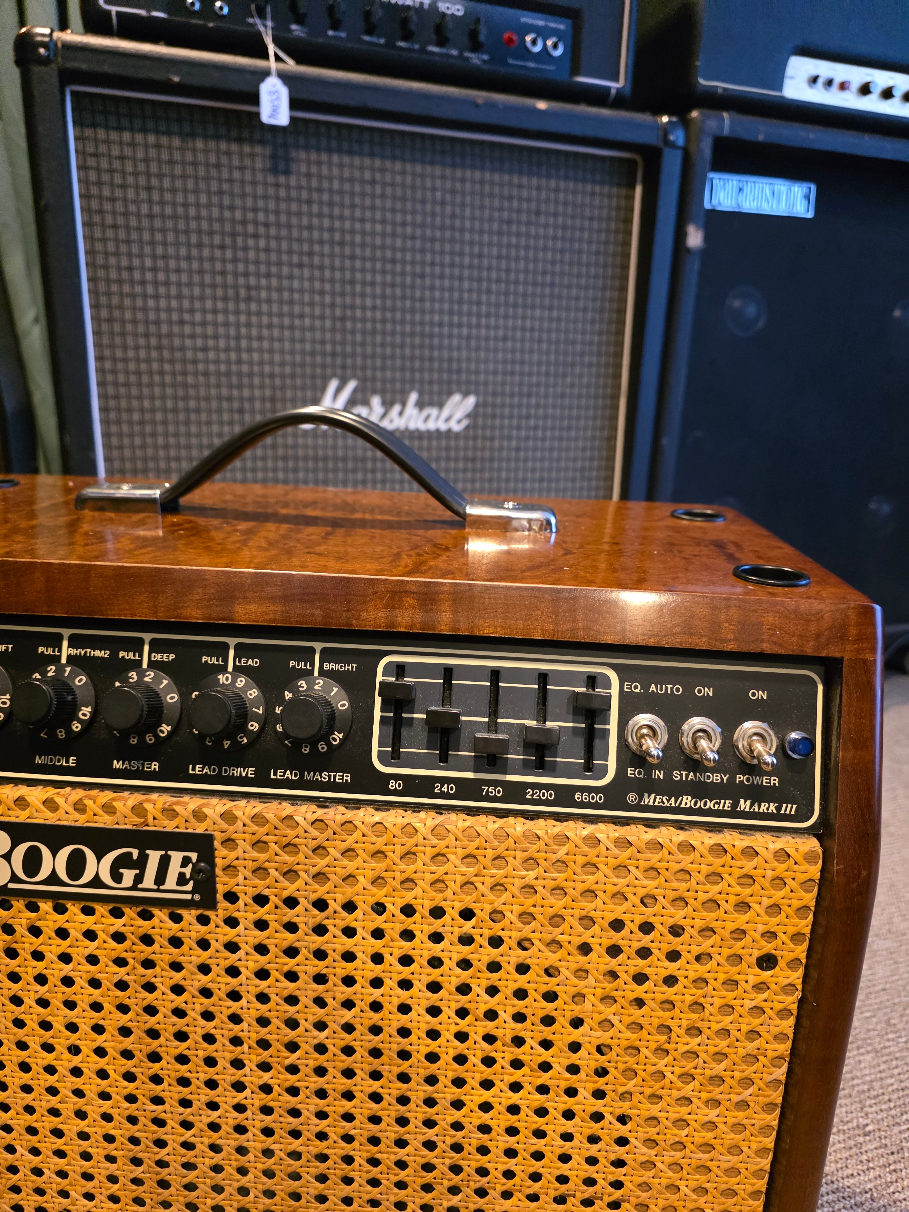 Mesa Boogie Mark III Blue Stripe 100W DRG Imbuia Combo 1988