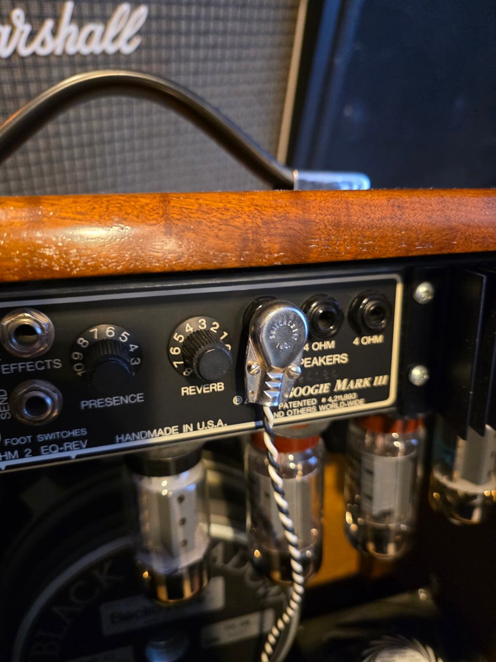Mesa Boogie Mark III Blue Stripe 100W DRG Imbuia Combo 1988