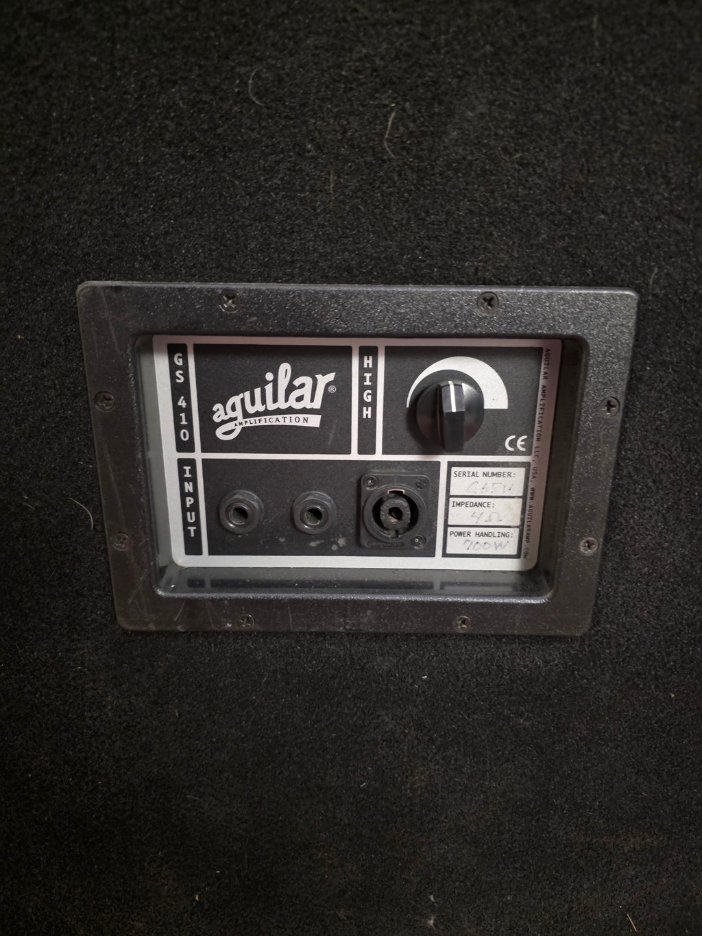 Aguilar GS 410 700-Watt 4x10"