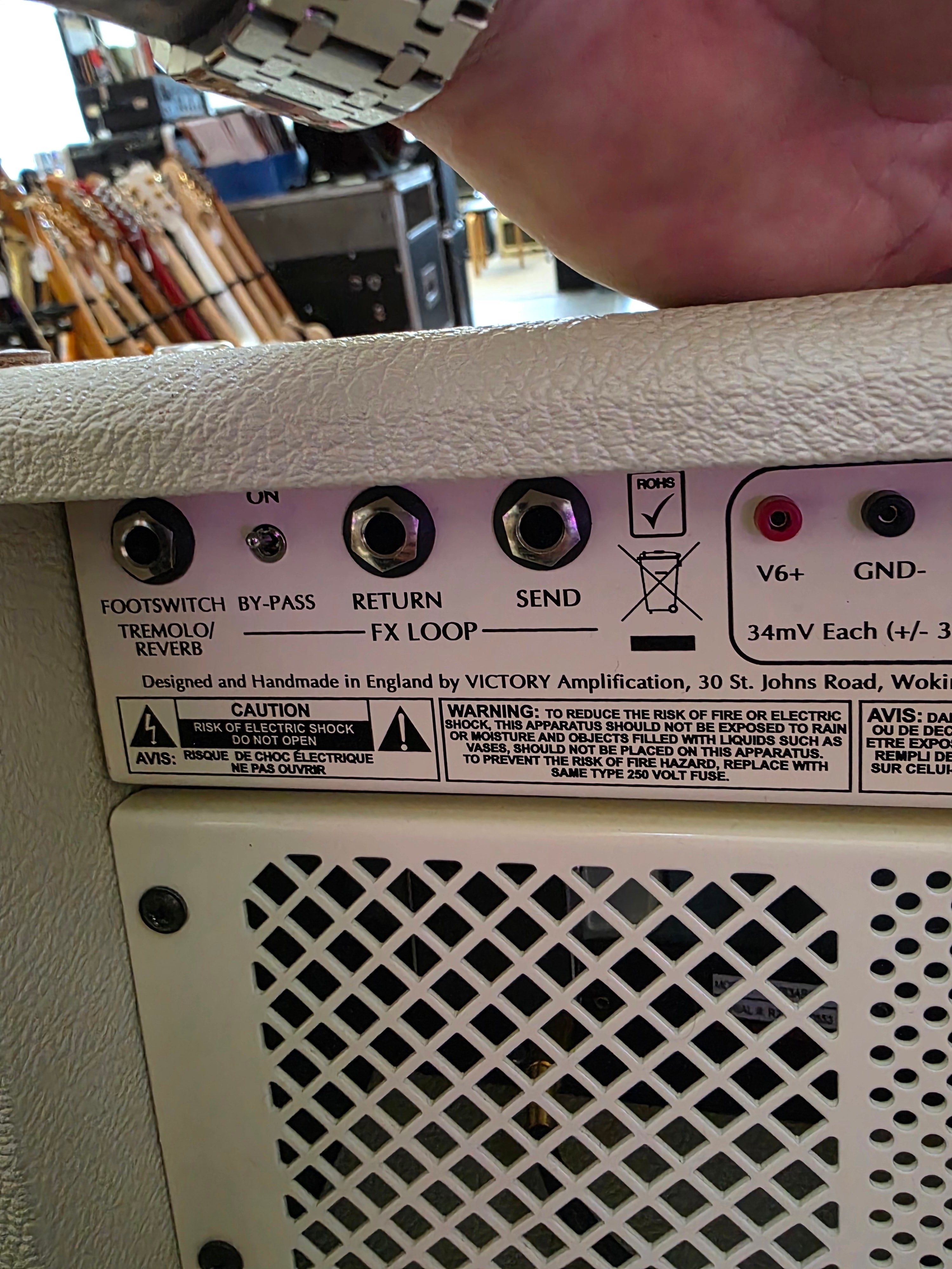 Victory V40 Deluxe Head w/ Victory V40 2x12" Cabinet