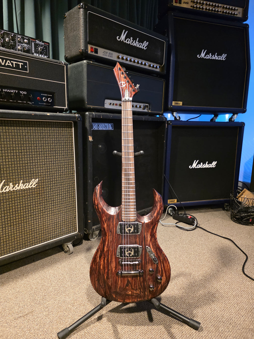 Kiiras Instruments Ahti Bloodshot w/ Bareknuckle Juggernaut Pickups