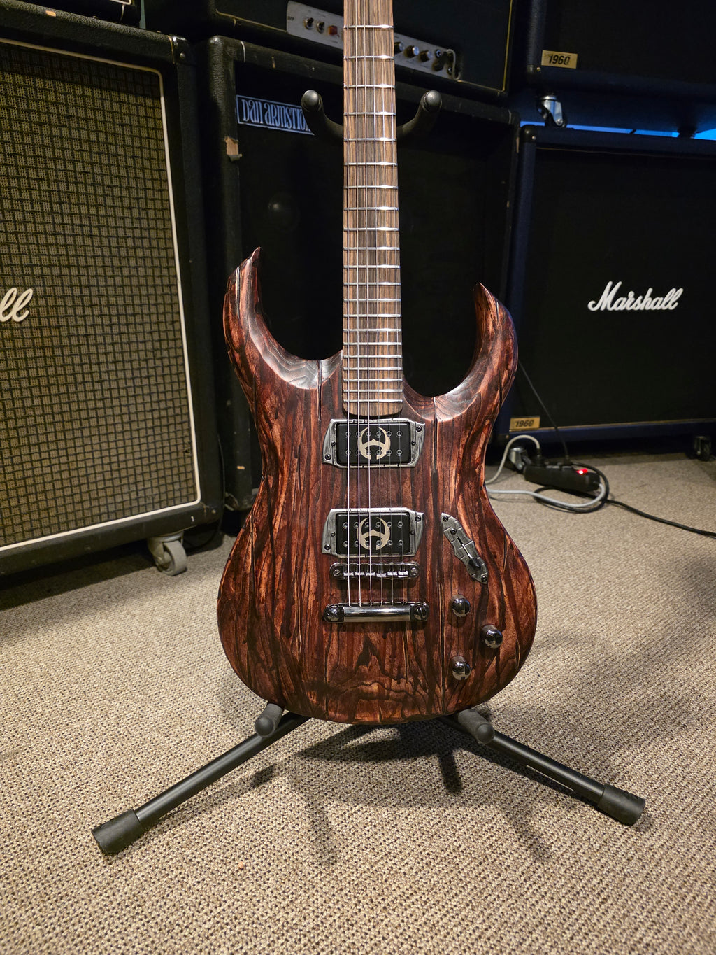 Kiiras Instruments Ahti Bloodshot w/ Bareknuckle Juggernaut Pickups