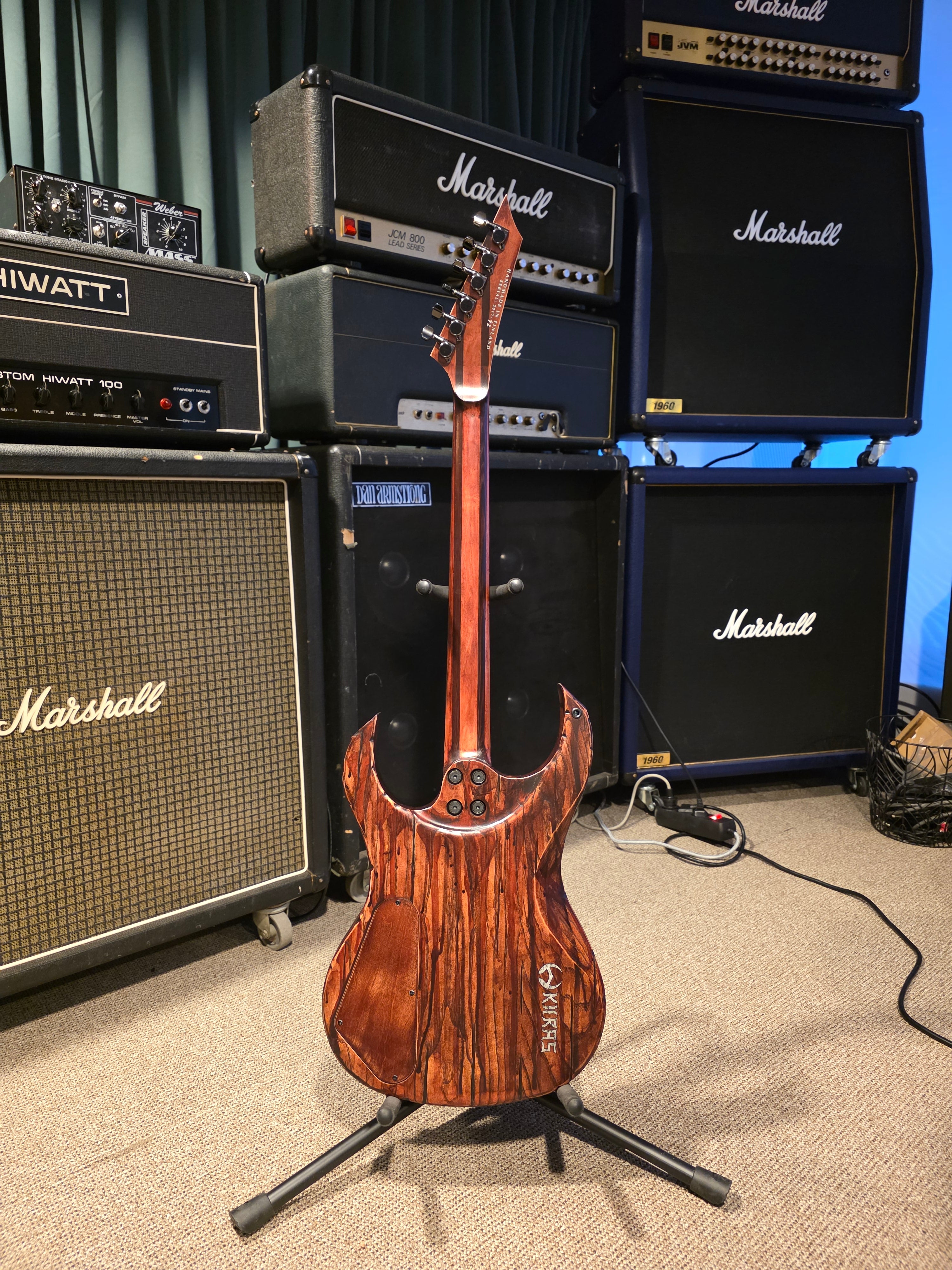 Kiiras Instruments Ahti Bloodshot w/ Bareknuckle Juggernaut Pickups