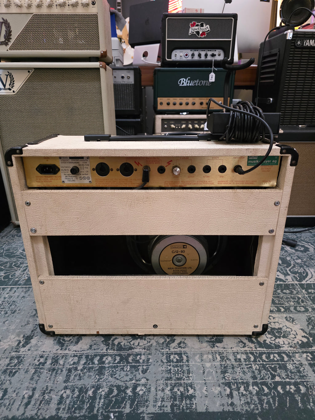 Marshall JCM 800 4210 1x12" Combo 1984 White