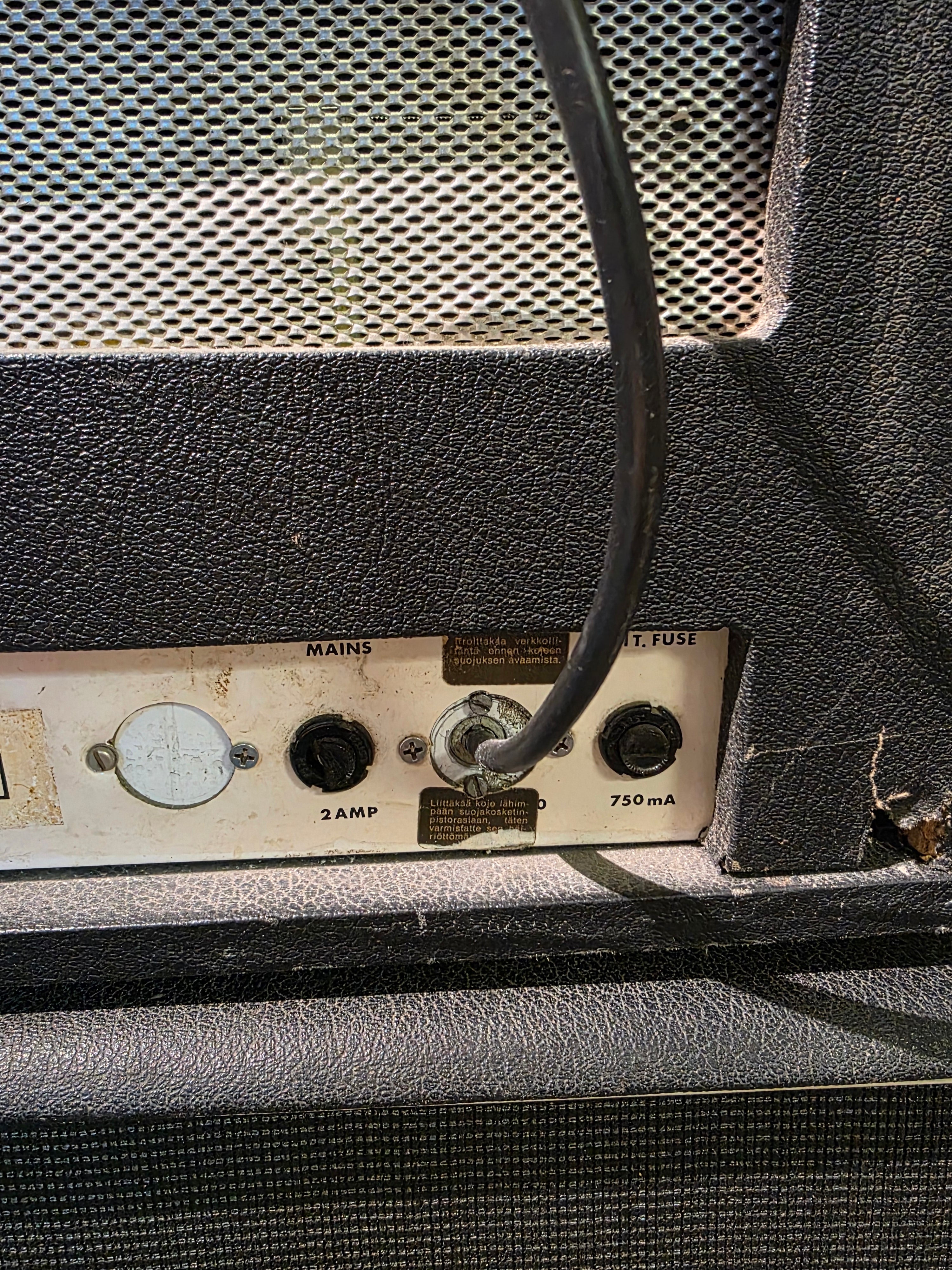 Laney Supergroup 100 Mk I Head 1969 with Laney 2x12" Cabinets PA/Guitar 1969