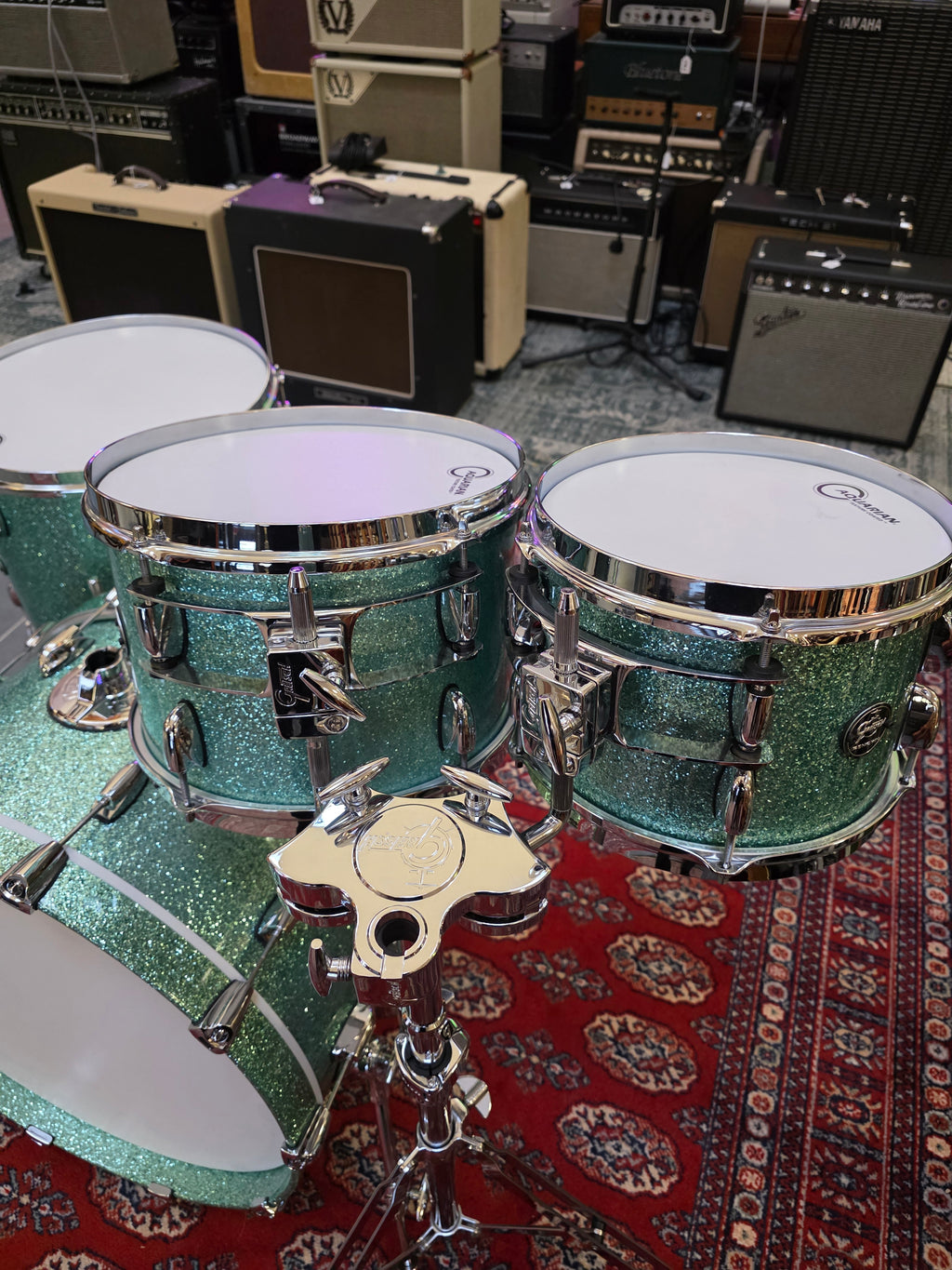Gretsch Renown RN2 Tourqoise Sparkle 22x12", 16x14", 12x8", 10x7" 2021
