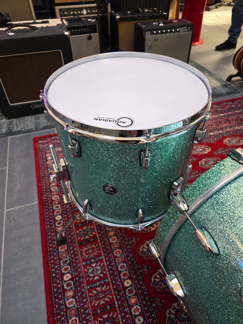 Gretsch Renown RN2 Tourqoise Sparkle 22x12", 16x14", 12x8", 10x7" 2021