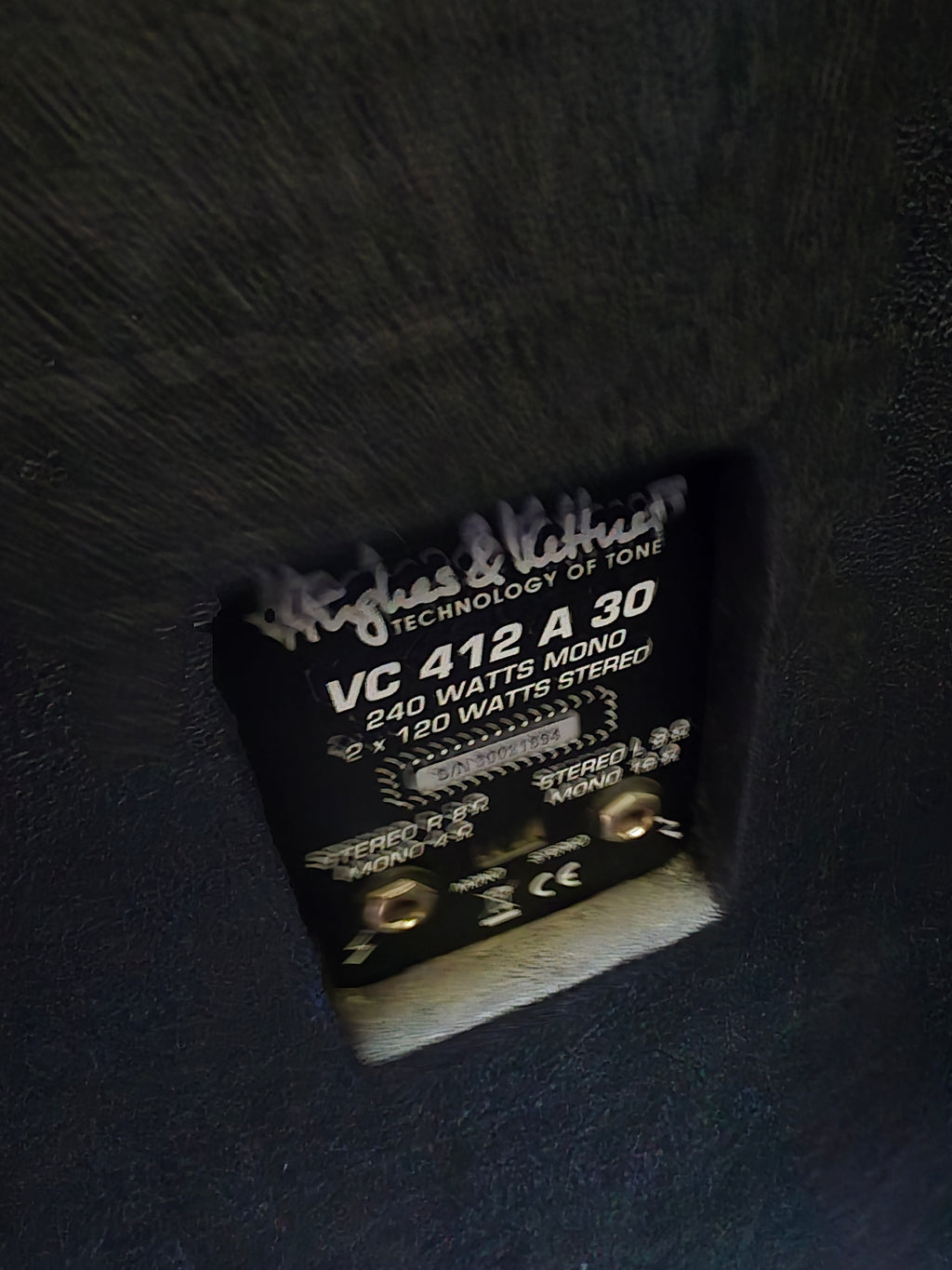 Hughes & Kettner Trilogy 100W Head w/ Hughes & Kettner VC 412 A 30 Cabinet