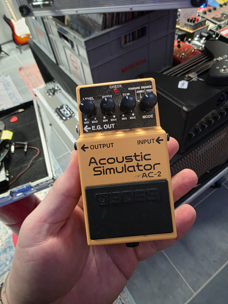 ギターエフェクター BOSS ACOUSTIC SIMULATOR AC-2 中古】 アコースティックシミュレーター エフェクター BOSS AC-2