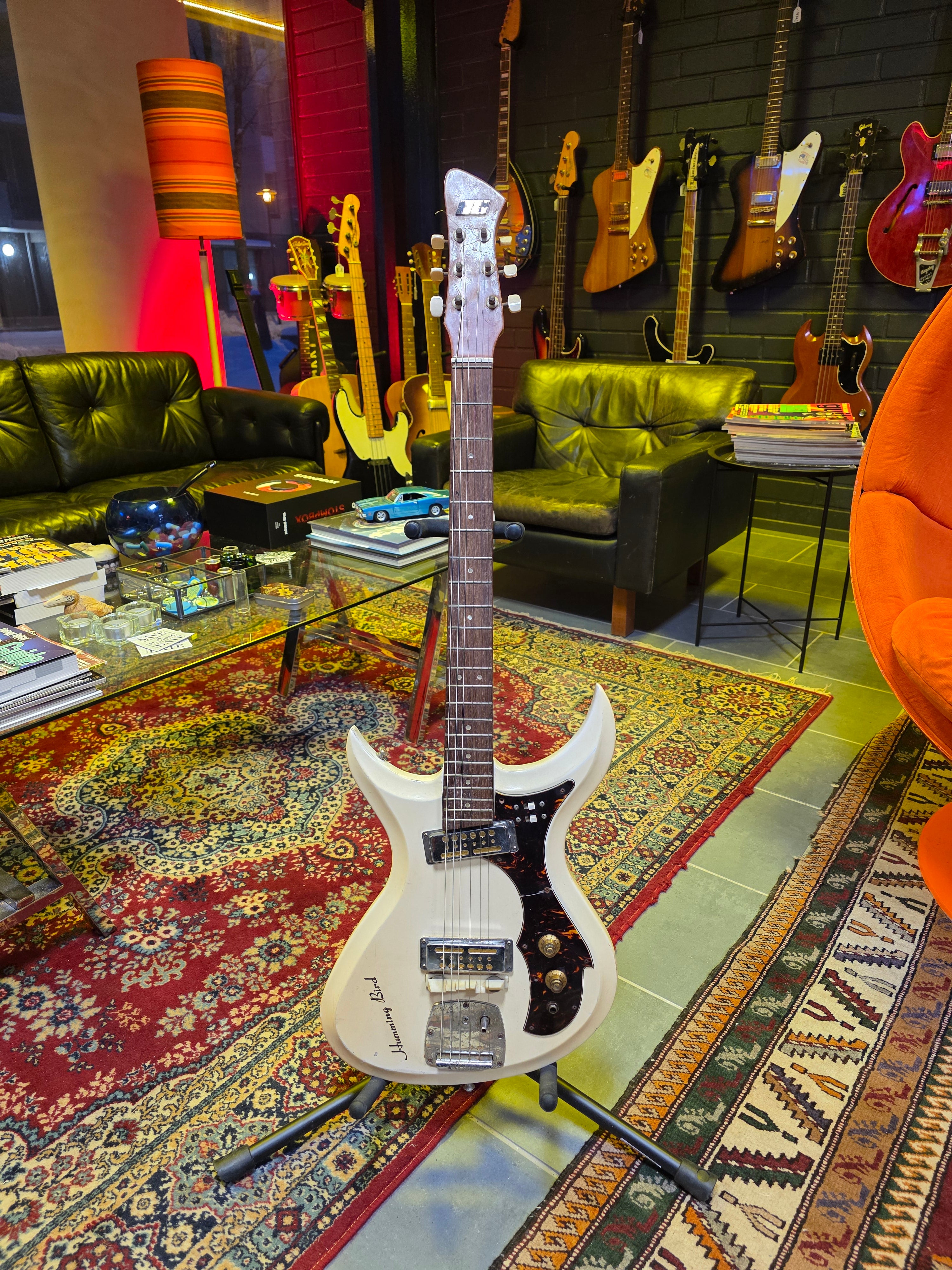 Tokai Hummingbird 75S 1967 White – Tonefest Guitar Gallery