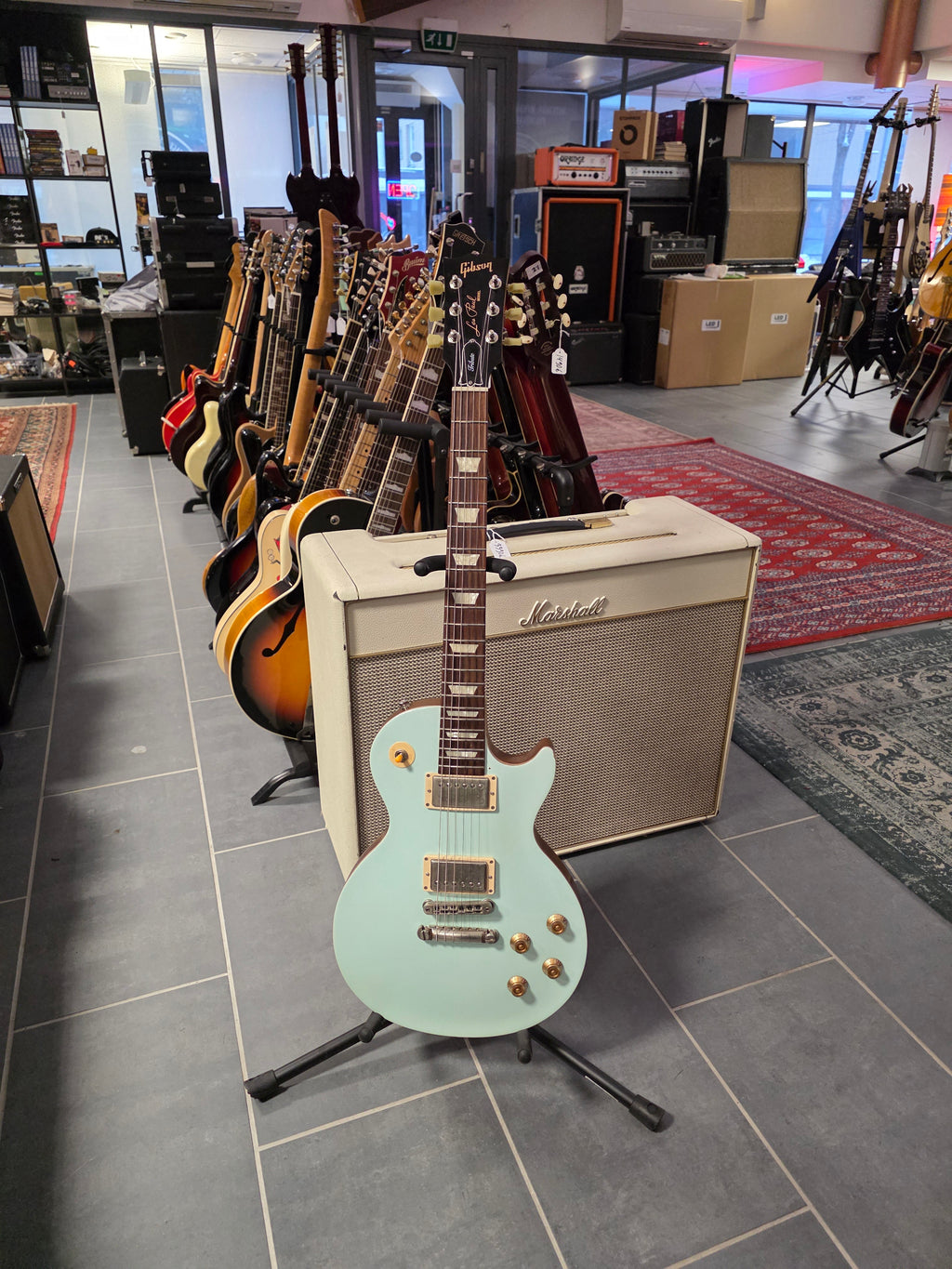 Gibson Les Paul Tribute T refin Sonic Blue 2017