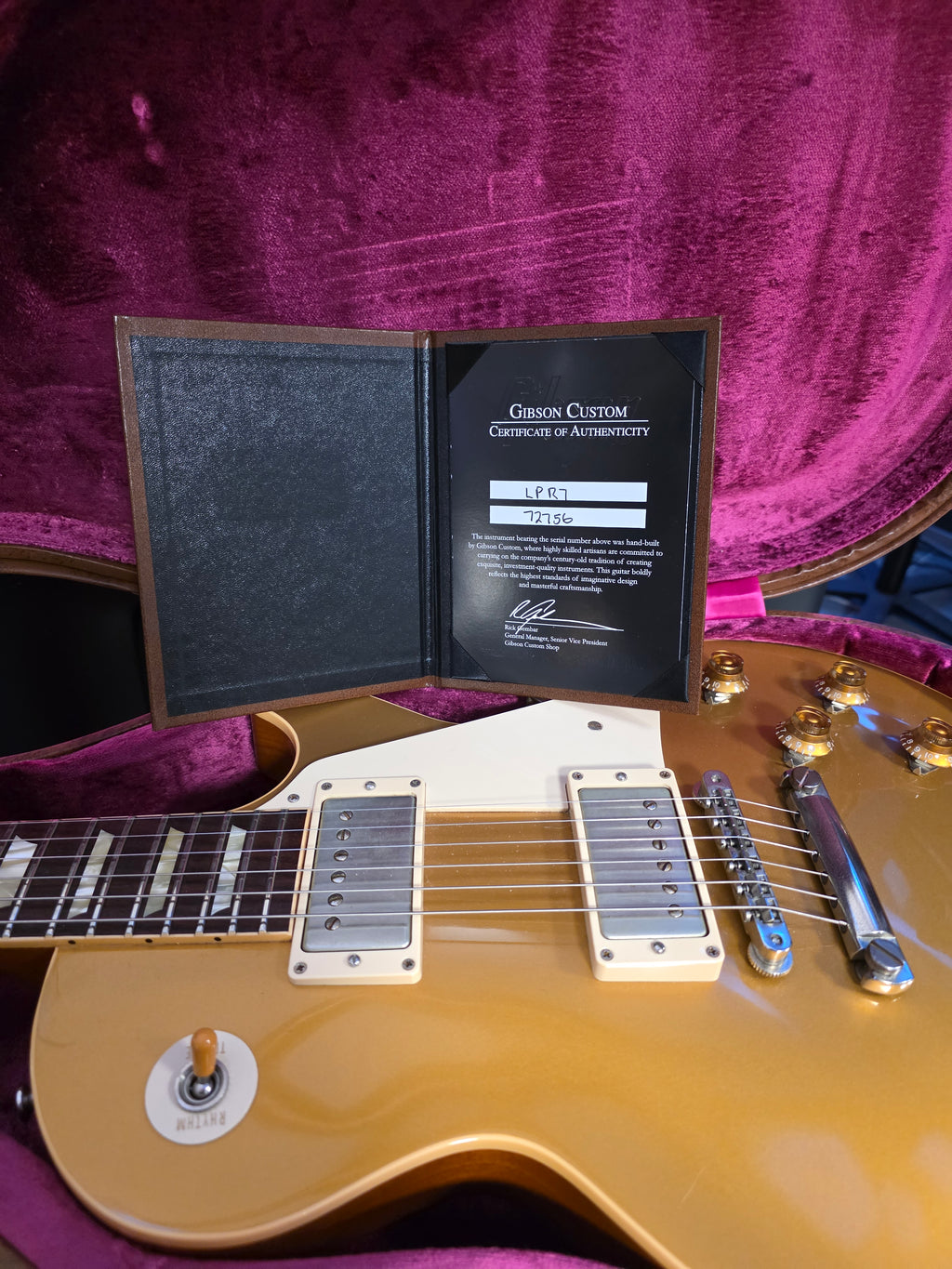 Gibson Custom 1957 Reissue R7 Les Paul Goldtop VOS 2014