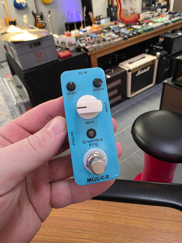 Pédale Chorus Analogique Mooer Ensemble King - Basée Sur Boss CE-2, True Bypass - Pour Guitare